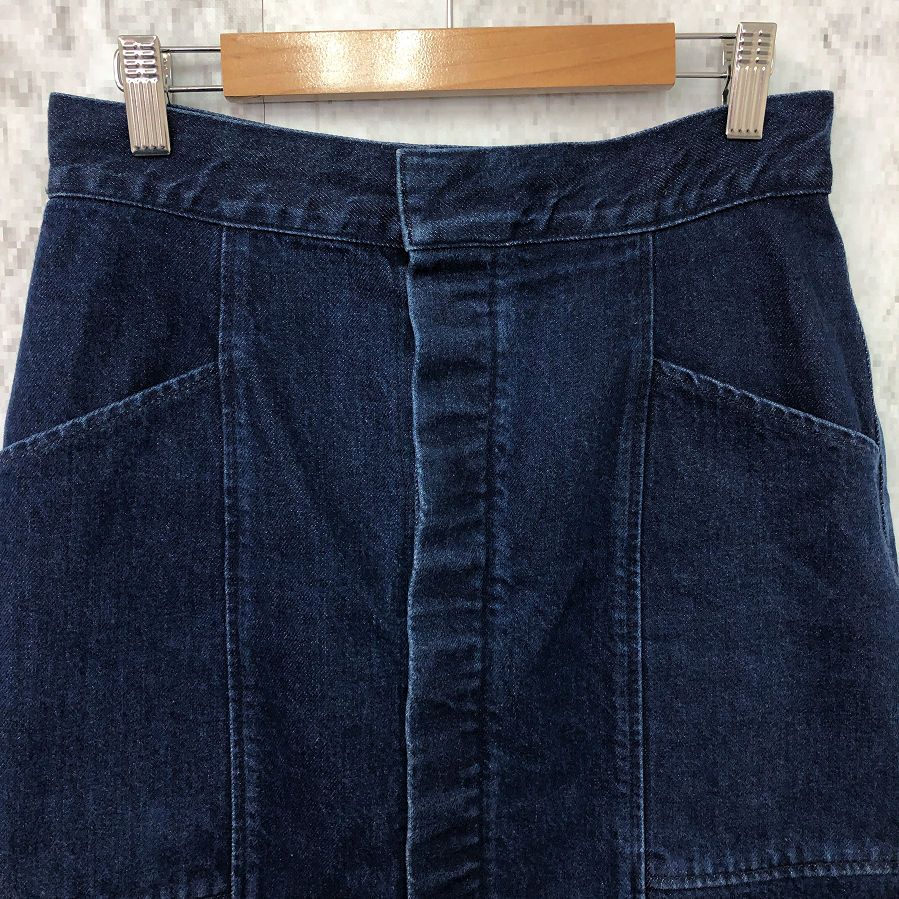 mangata マンガータ Denim skirt インディゴブルー Mサイズ