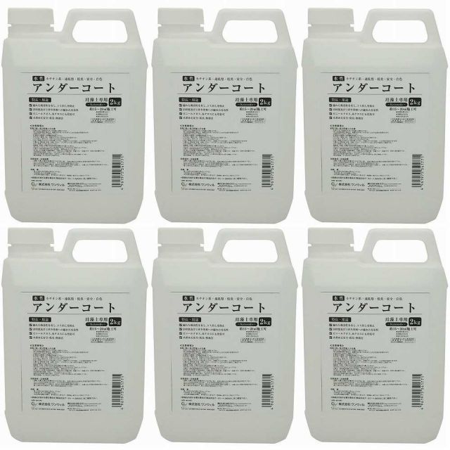 ワンウィル ＥＡＳＹ＆ＣＯＬＯＲ アンダーコート ２Ｋｇ セット