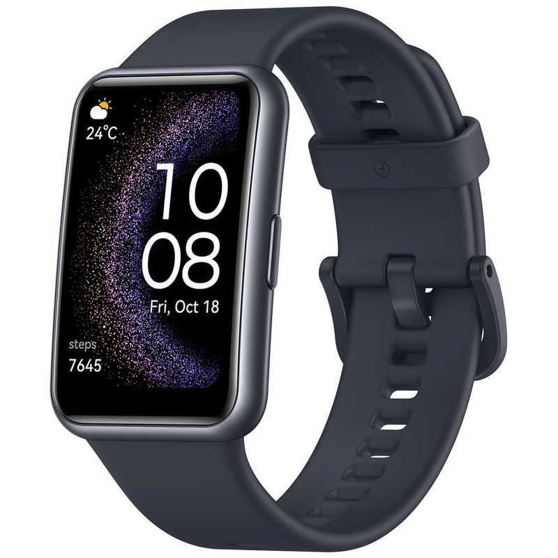 HUAWEI スマートウォッチ WATCH FIT Special Edition Starry Black WATCHFITSEBLACK
