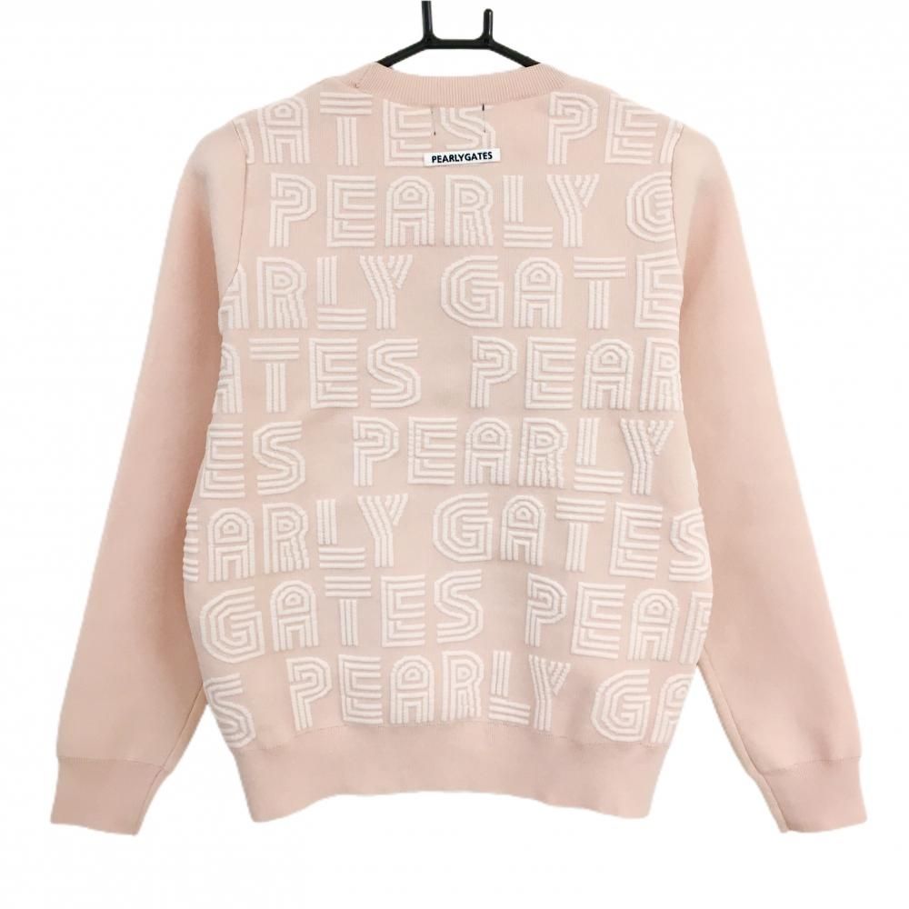 パーリーゲイツ セーター ピンク 総柄 ニット レディース 1(M) ゴルフ