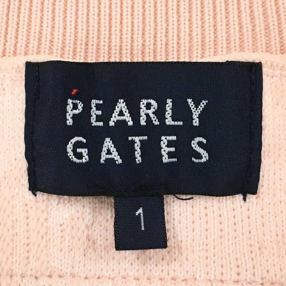 パーリーゲイツ セーター ピンク 総柄 ニット レディース 1(M) ゴルフ