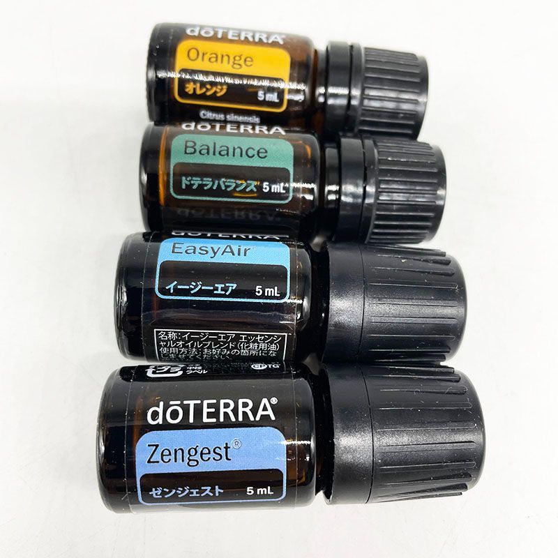 新品未開封 doTERRA ドテラ 5ml 4点セット オレンジ / イージーエア