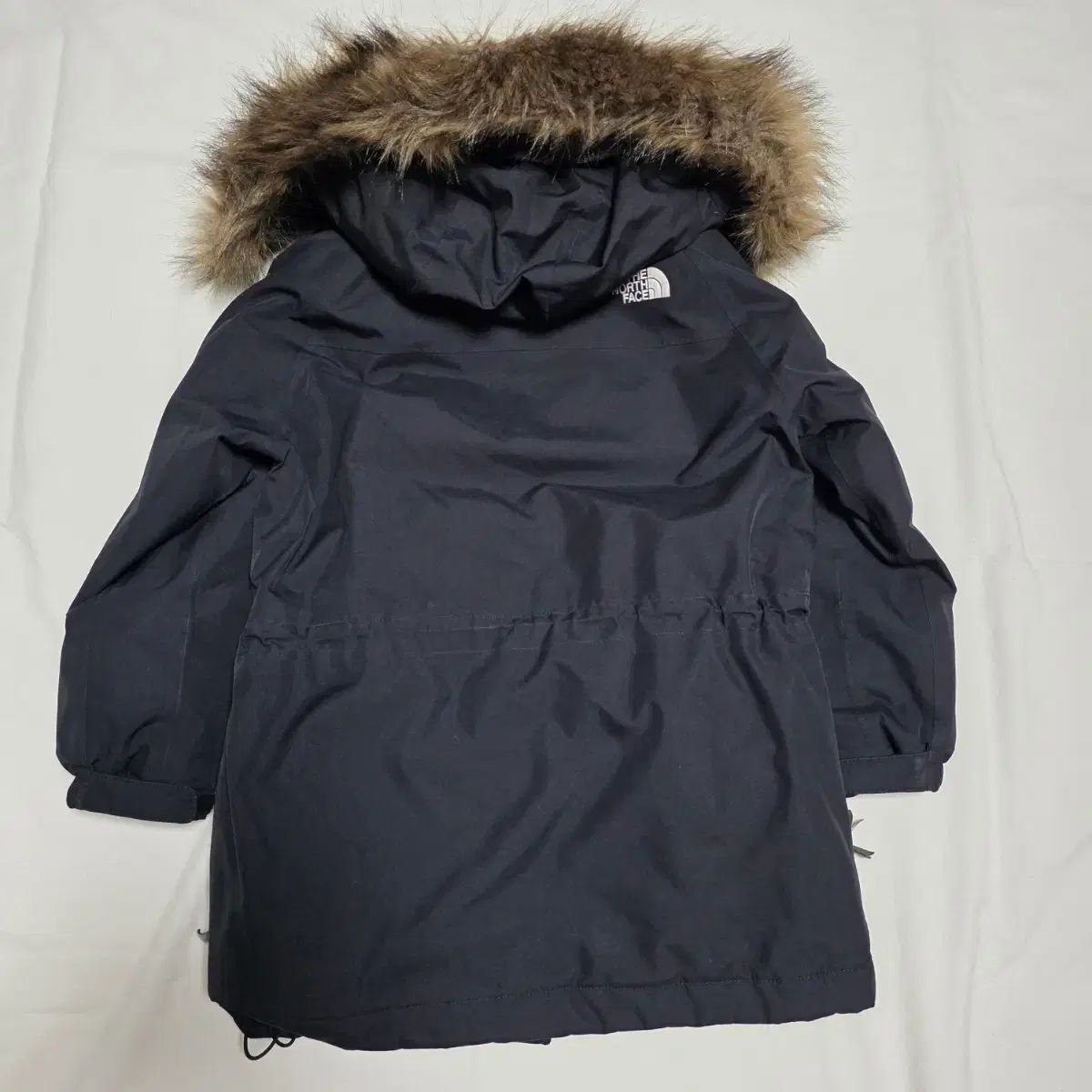 THE NORTH FACE ザノースフェイス 黒色 フード ファー パーカ 120 cm 6-7歳