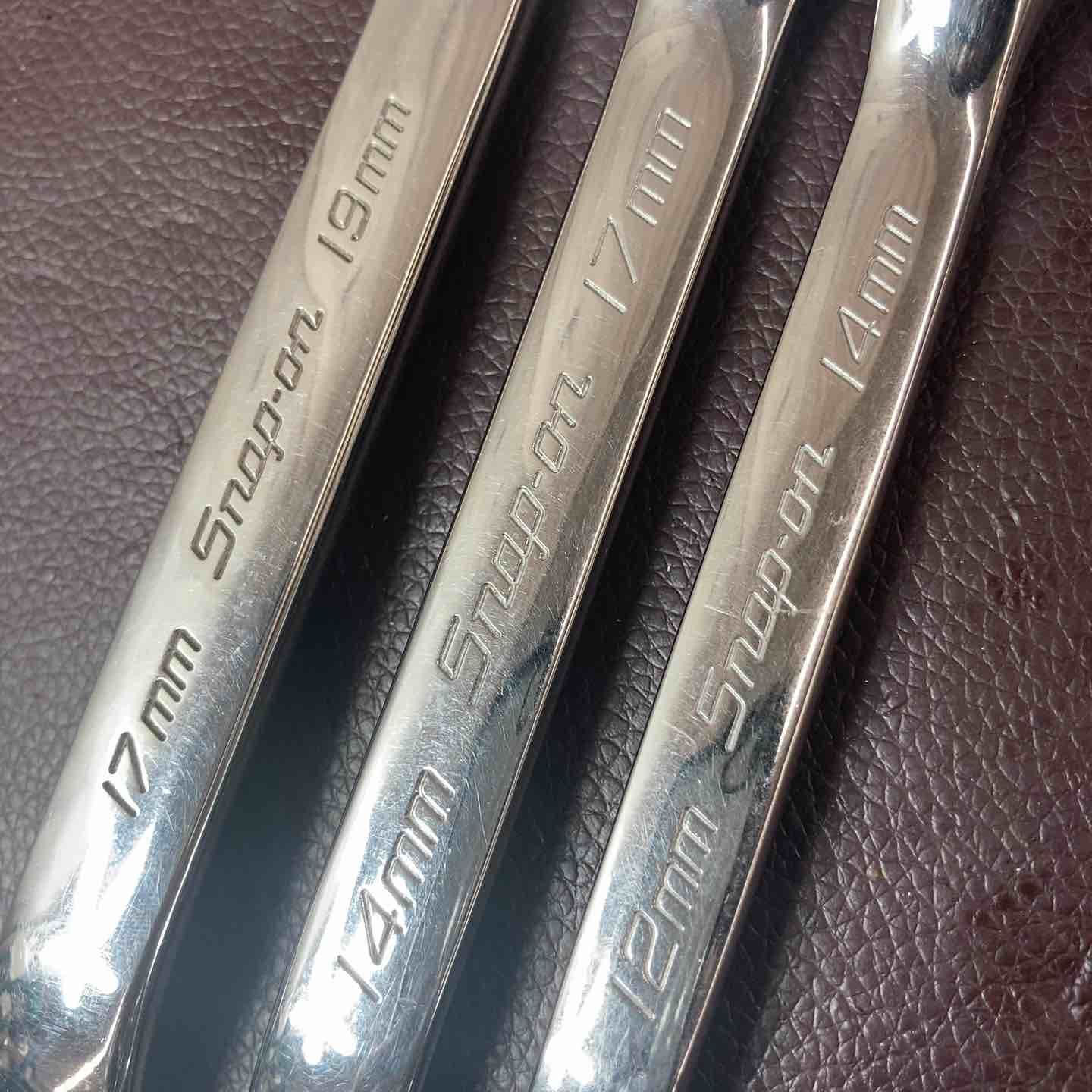 品 スナップオン Snap-on ショートメガネレンチ XSM 810～XSM 1417 計6本 まとめ