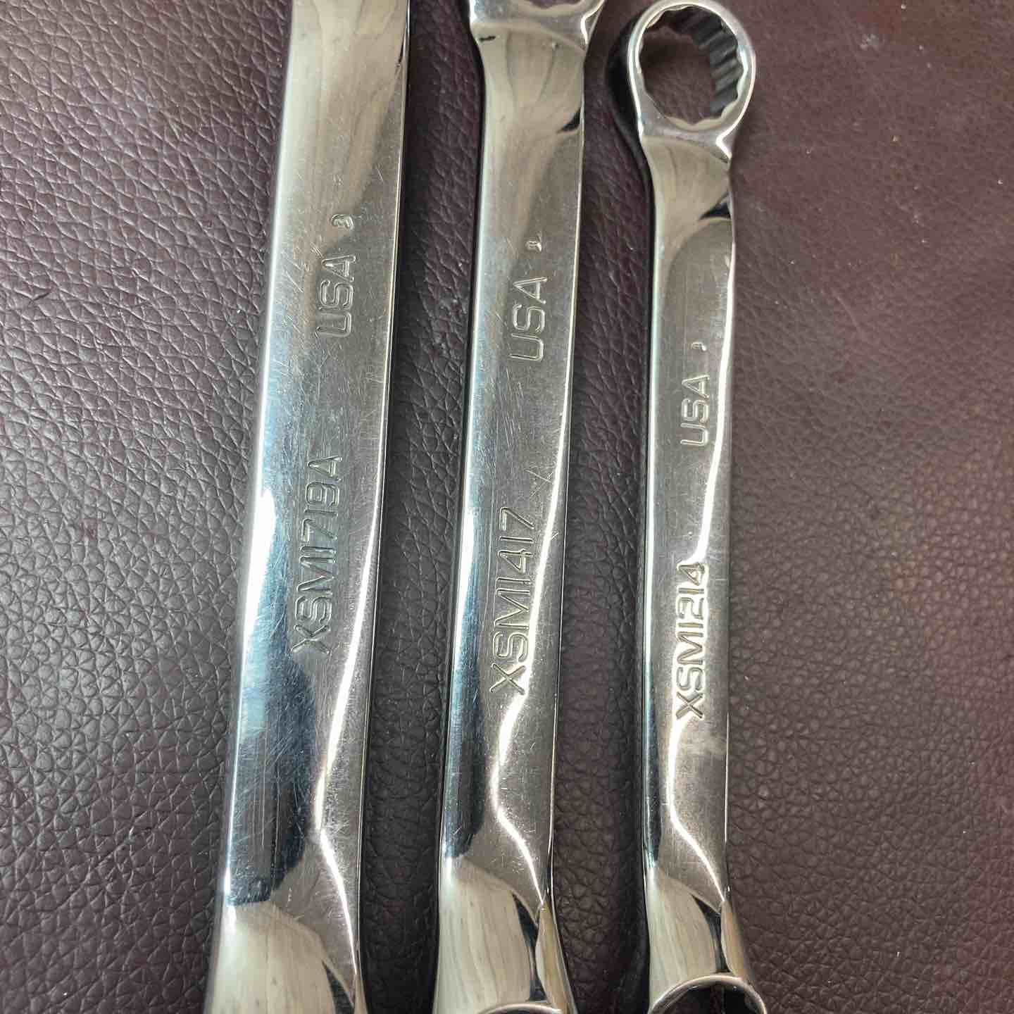  品 スナップオン Snap on ショートメガネレンチ XSM 810～XSM 1417 計6本 まとめ メガネレンチ スパナ レンチ