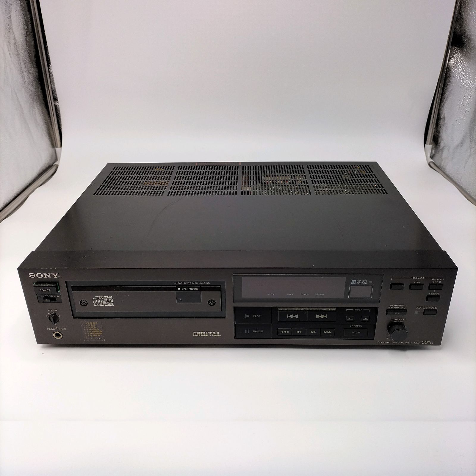 動作品 名機 SONY CDP 501 ES CDプレーヤー ESシリーズ
