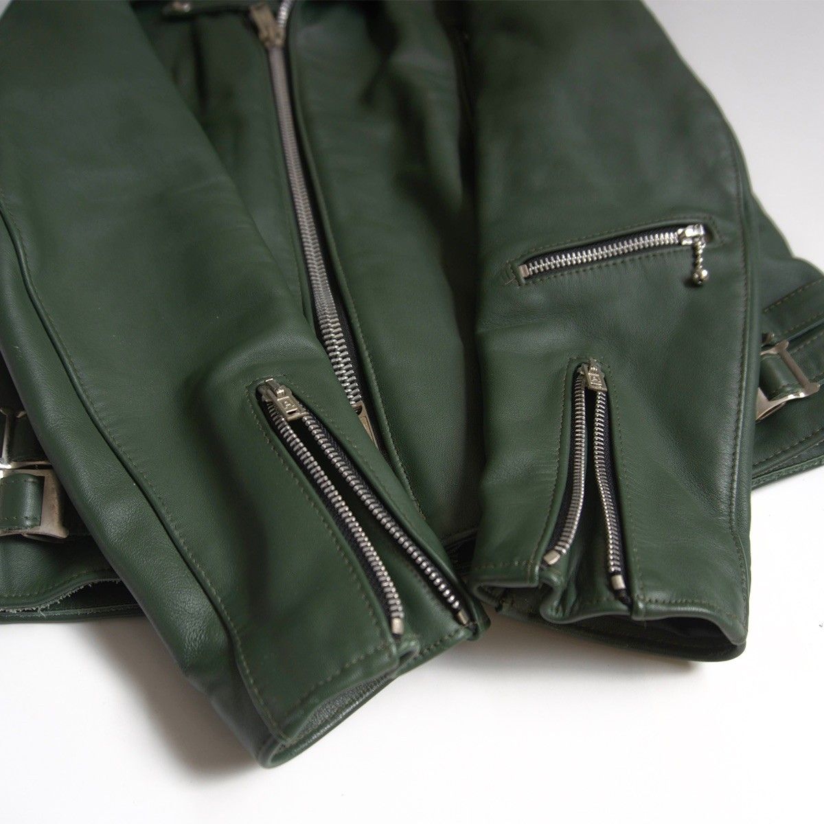 美品】666 triple six【ステアハイド UK サイドベルト ダブル