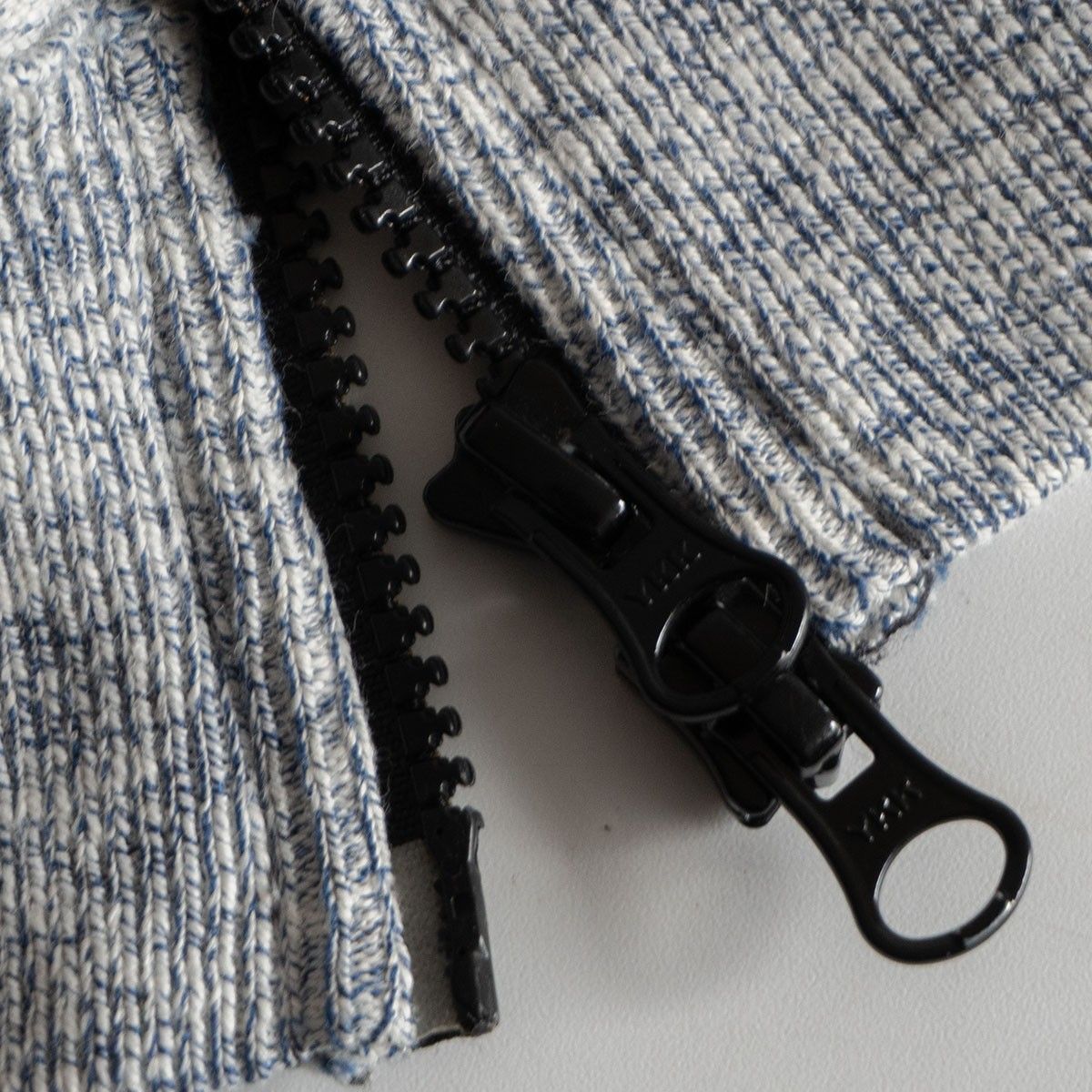 14SS】STONE ISLAND【Knitwear】M グレー ニット パーカー セーター