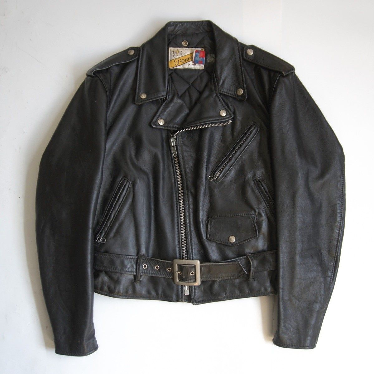 雰囲気抜群/ビッグサイズ】SCHOTT【618/ダブルライダース ジャケット