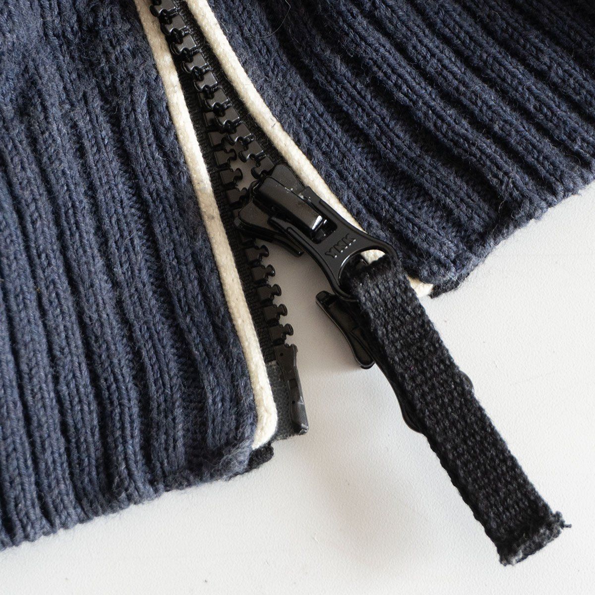 13SS】STONE ISLAND【Knitwear】S ネイビー ニット パーカー セーター