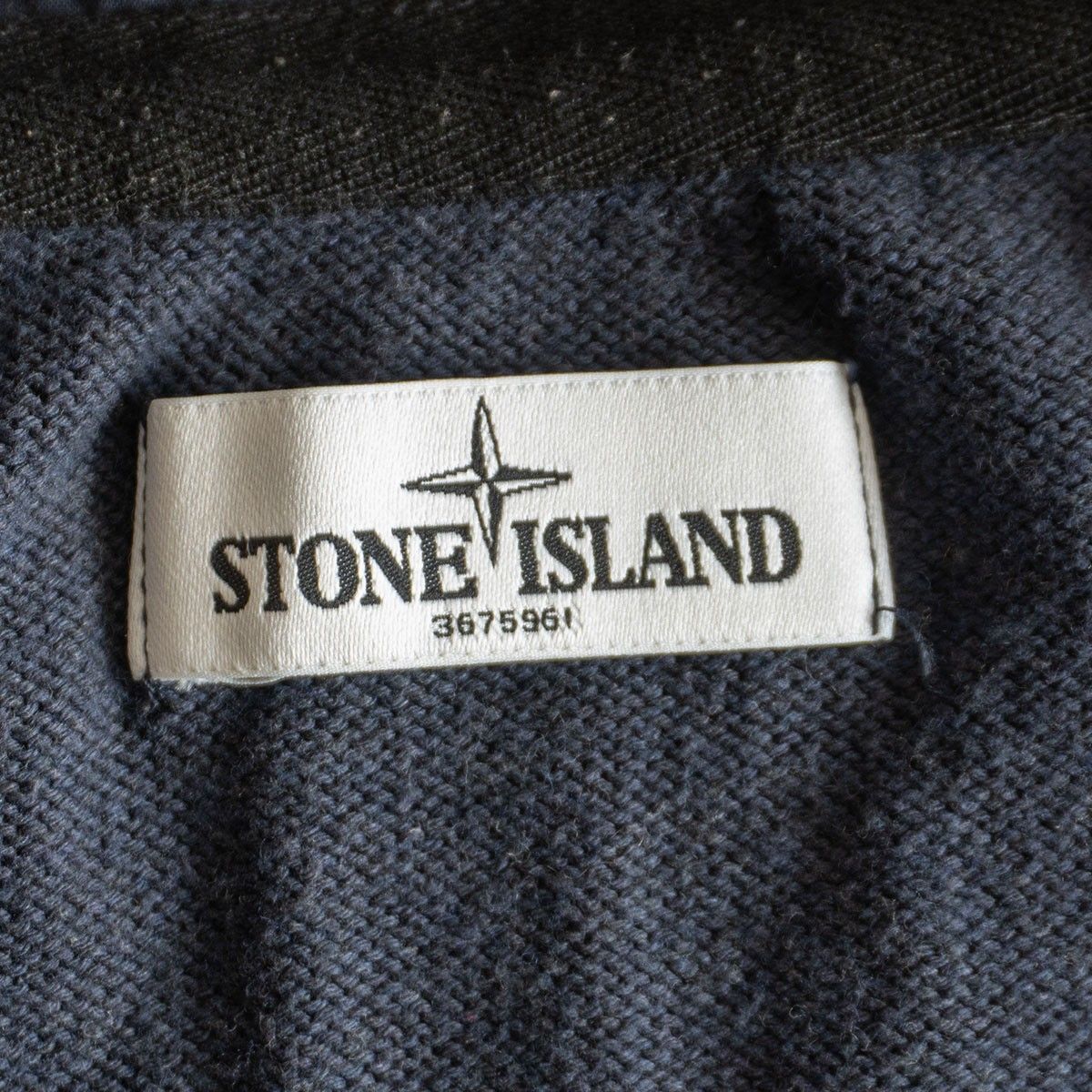 13SS】STONE ISLAND【Knitwear】S ネイビー ニット パーカー セーター