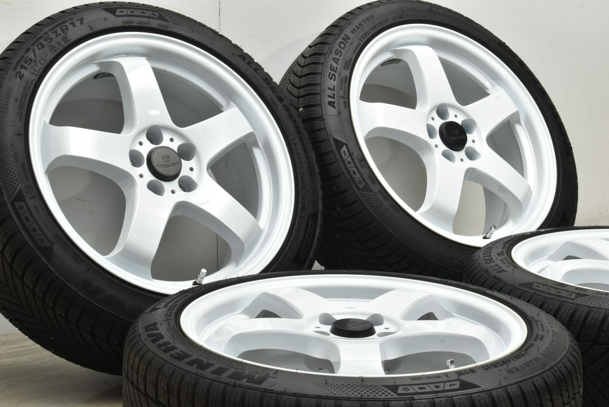 ファイナリスト 17 in 7 5 J 45 PCD 100 オールシーズン マスター 215 R プリウス ウィッシュ 86 BRZ レガシィ インプレッサ