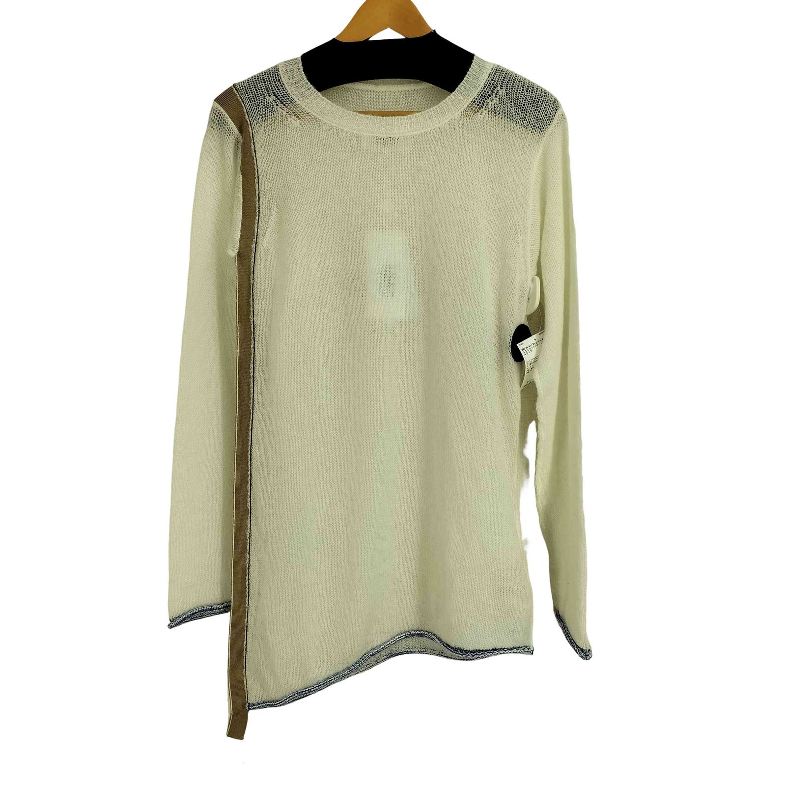 MM⑥ アシンメトリーオーバー ニット メゾンマルジェラ MM⑥ 新品アシンメトリーオーバー ニット メゾンマルジェラ