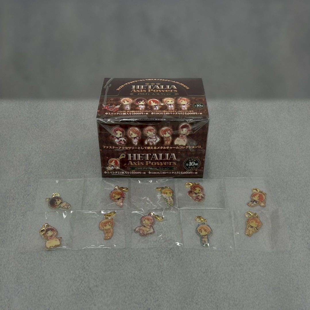 ヘタリア メタルチャームセット 8個入り ヘタリア Axis Powers メタルチャームコレクション