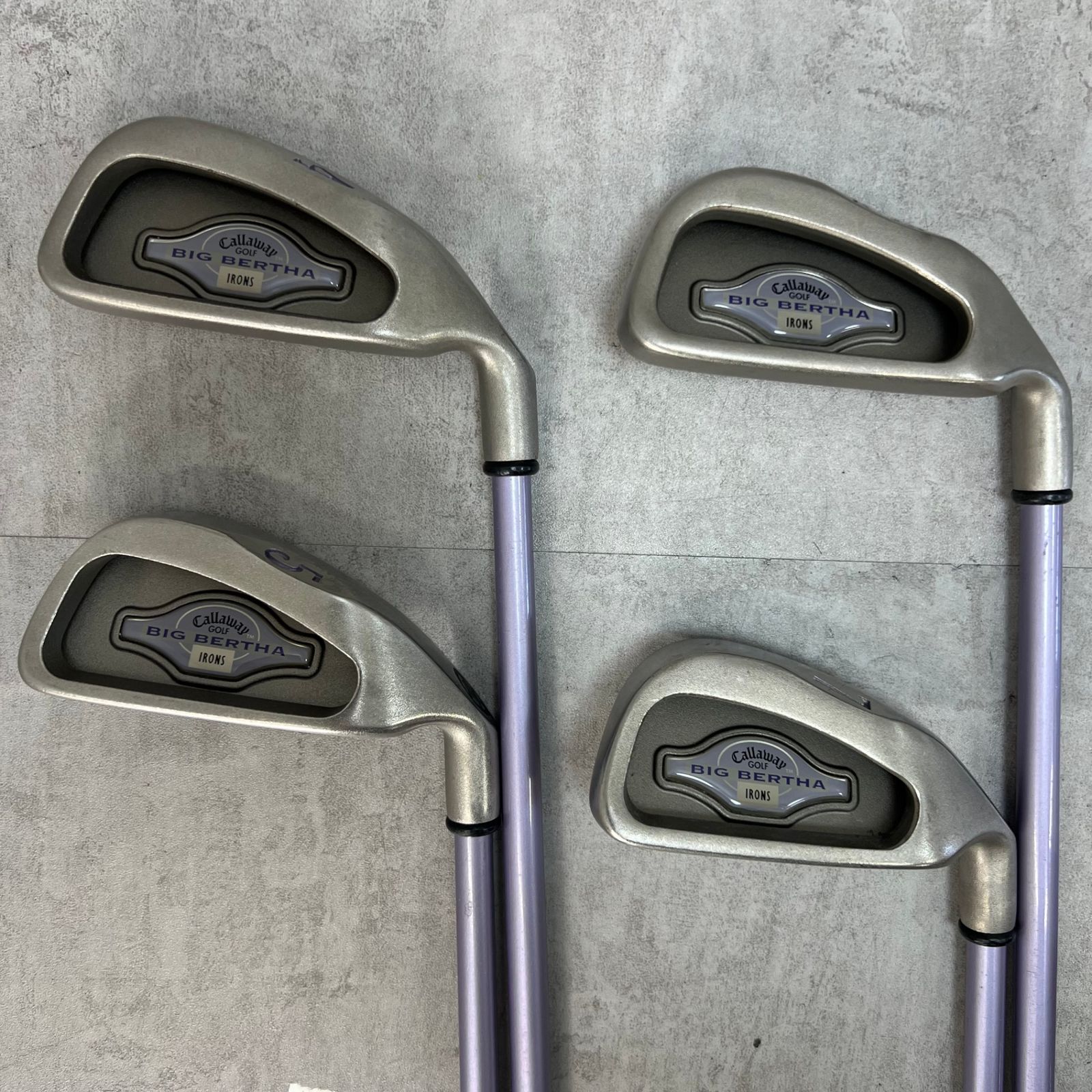 キャロウェイ ビッグバーサ レディースゴルフ アイアンセット 9本 L 右利き用 Callaway BIG BERTHA