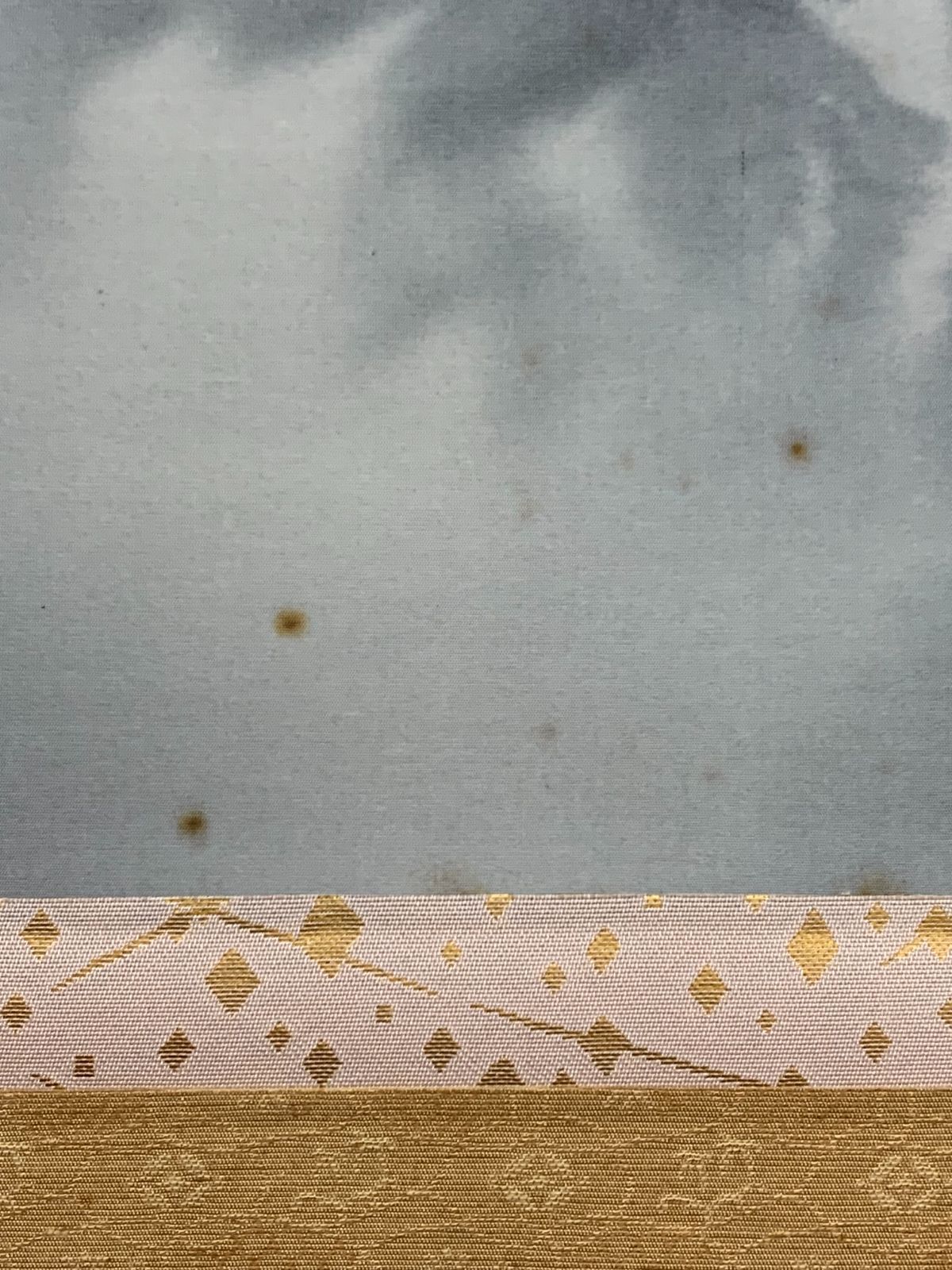 掛け軸】222 吉井大起「水墨山水」日本画 山水図 #茶掛 #掛軸 #古美術