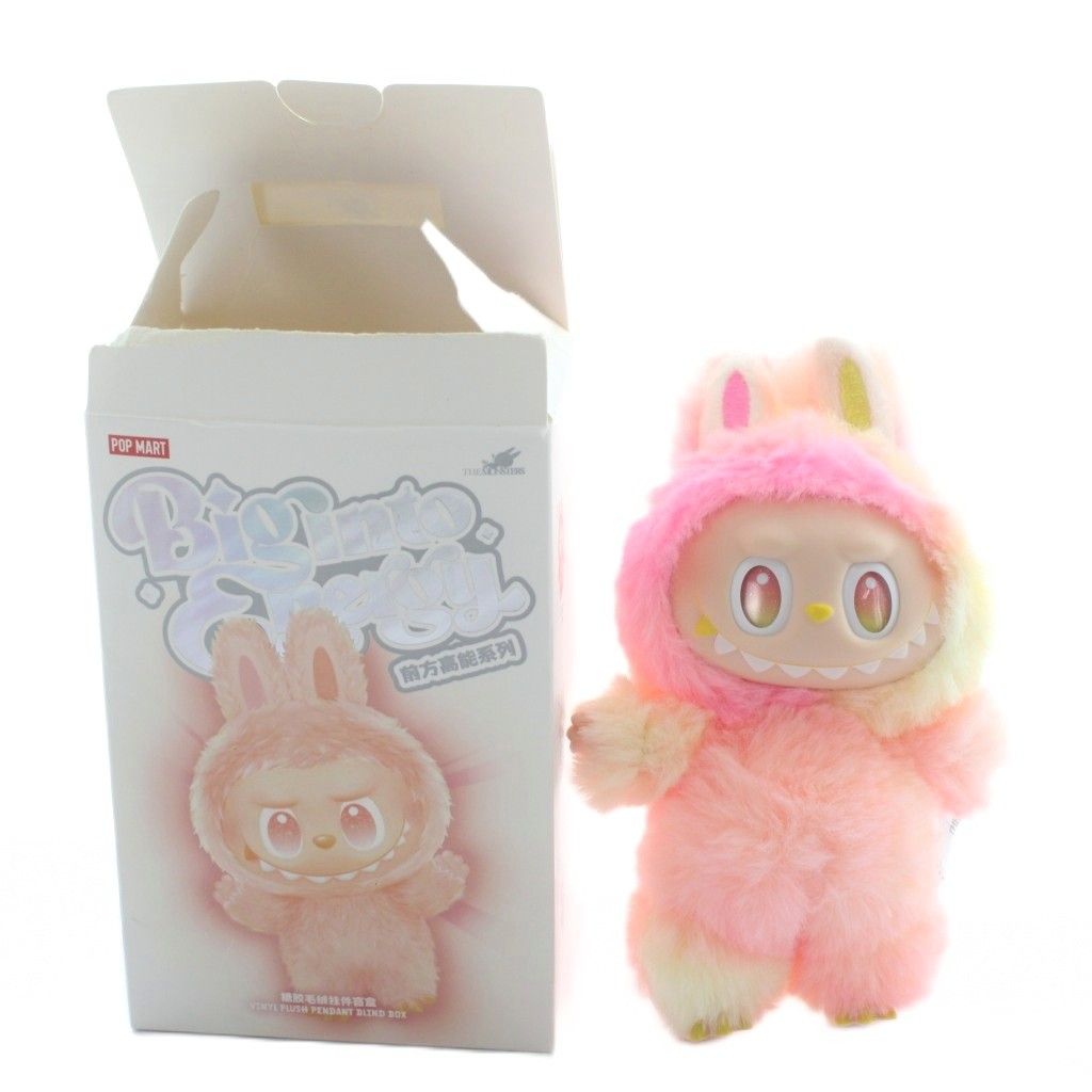 Big into Energy ラブブ LABUBU 愛 ぬいぐるみ キーホルダー うさぎ ピンク -PCS KW GY 18