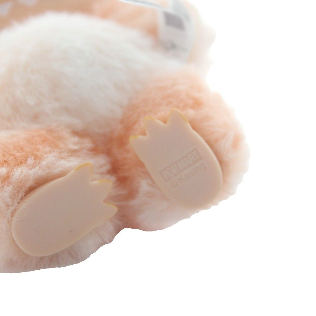  Big into Energy ラブブ LABUBU ぬいぐるみ キーホルダー うさぎ オレンジ -PCS KW GY 18 その他 トップス