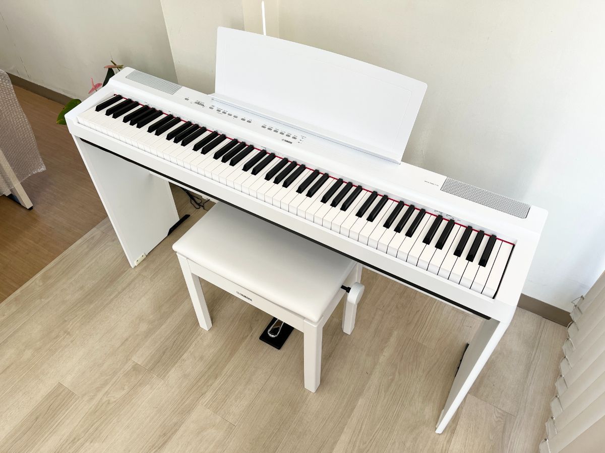メンテナンス＆クリーニング済み】 ヤマハ P-125WH ホワイト 2021年製