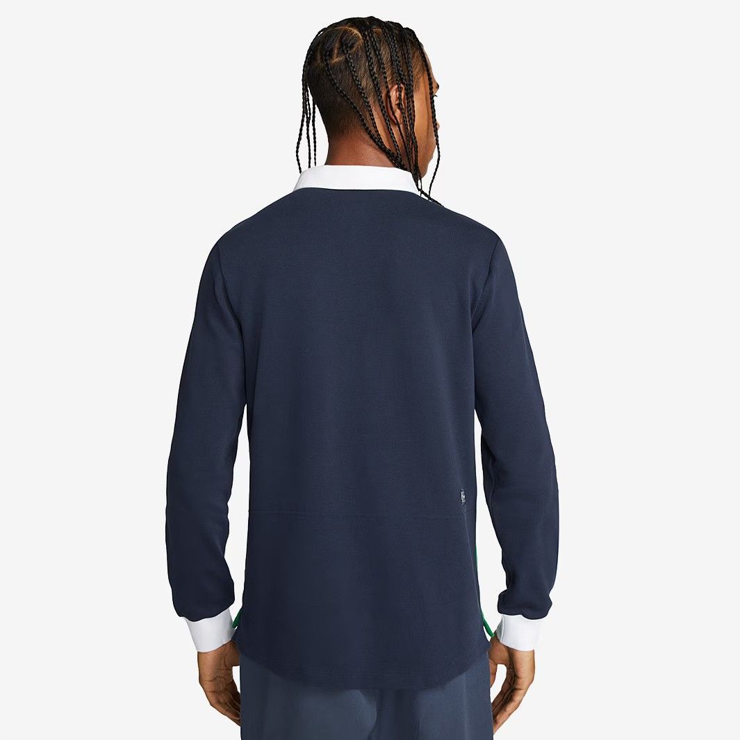 Nike サッカー ナイジェリア代表 2025 長袖 ポロシャツ 濃紺