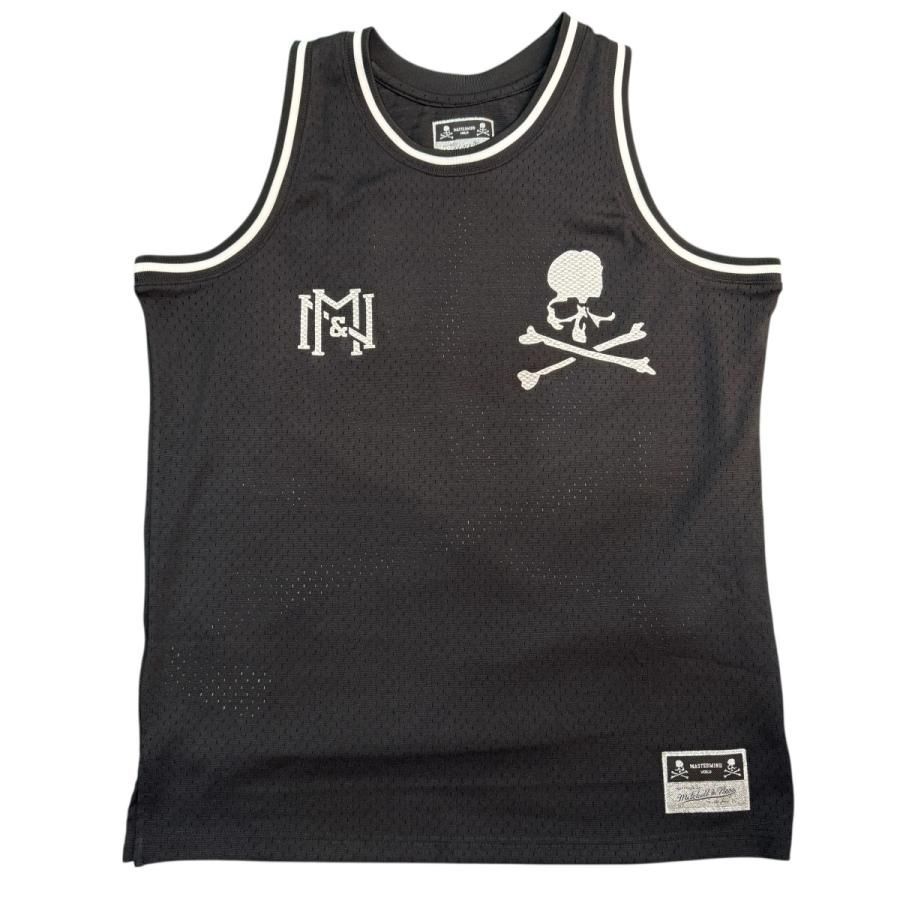 サイズ L マスターマインドワールド ミッチェルアンドネス WORLD Mitchell＆Ness 25 AW TANK コラボタンクトップ MN A J 300 C 11