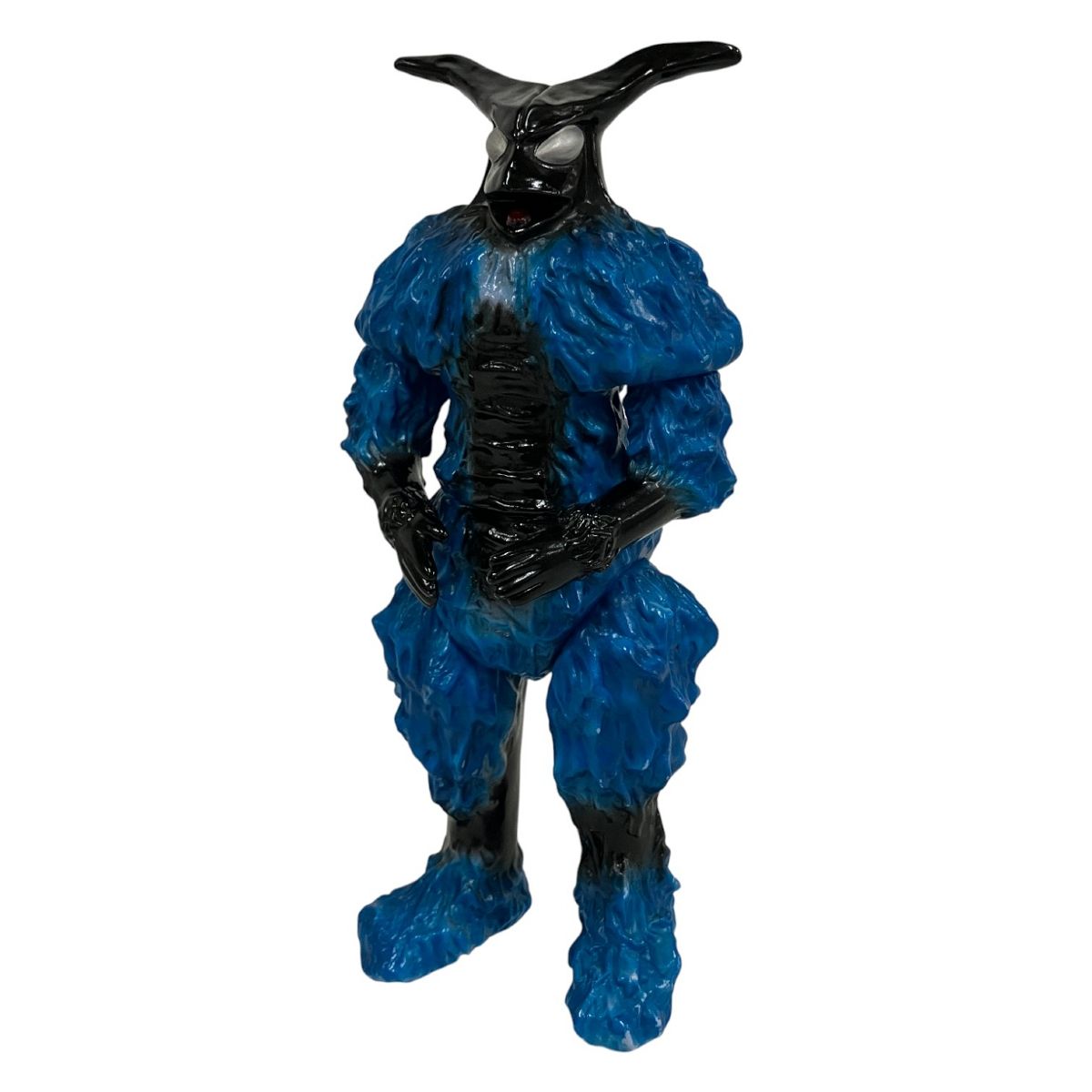 異星人風フィギュア 青　マーミット　ソフビ 異星人風フィギュア 青 マーミット ソフビ 異星人風フィギュア 青