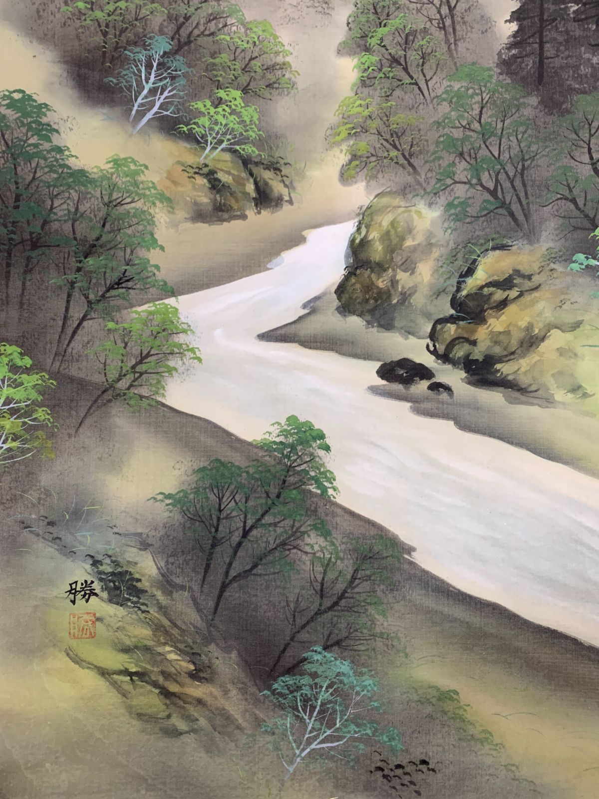 小林一茶の掛け軸　山画賛 小林一茶の掛け軸 山画賛 値下げ 小林一茶の掛け軸 山画賛 値下げ