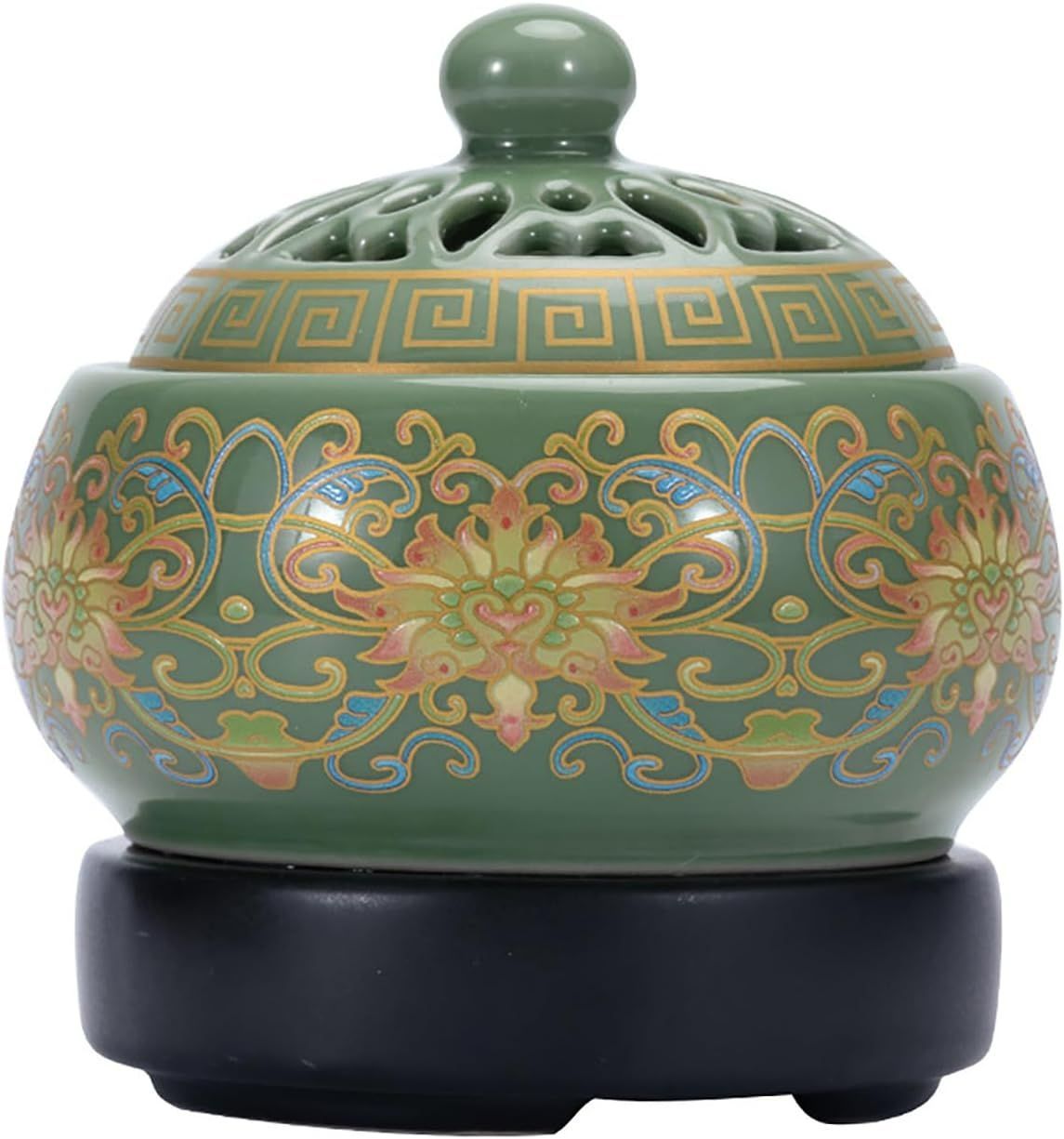 茶香炉　アロマポット 楽天市場】竹製 茶香炉 アロマポット アロマ炉 3点セット 陶器 香炉皿