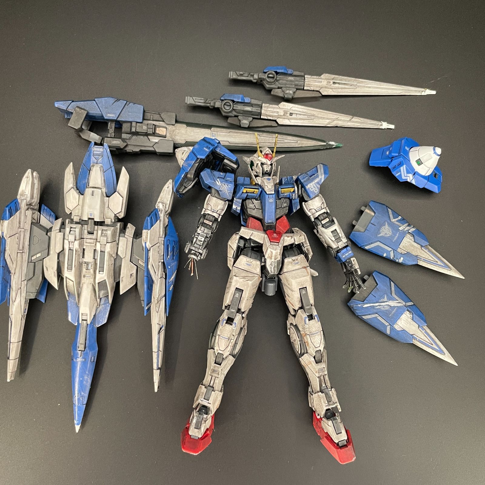 ガンプラ【未検品/ジャンク】 RG 1/144 GN-0000+GNR-010 ダブルオー