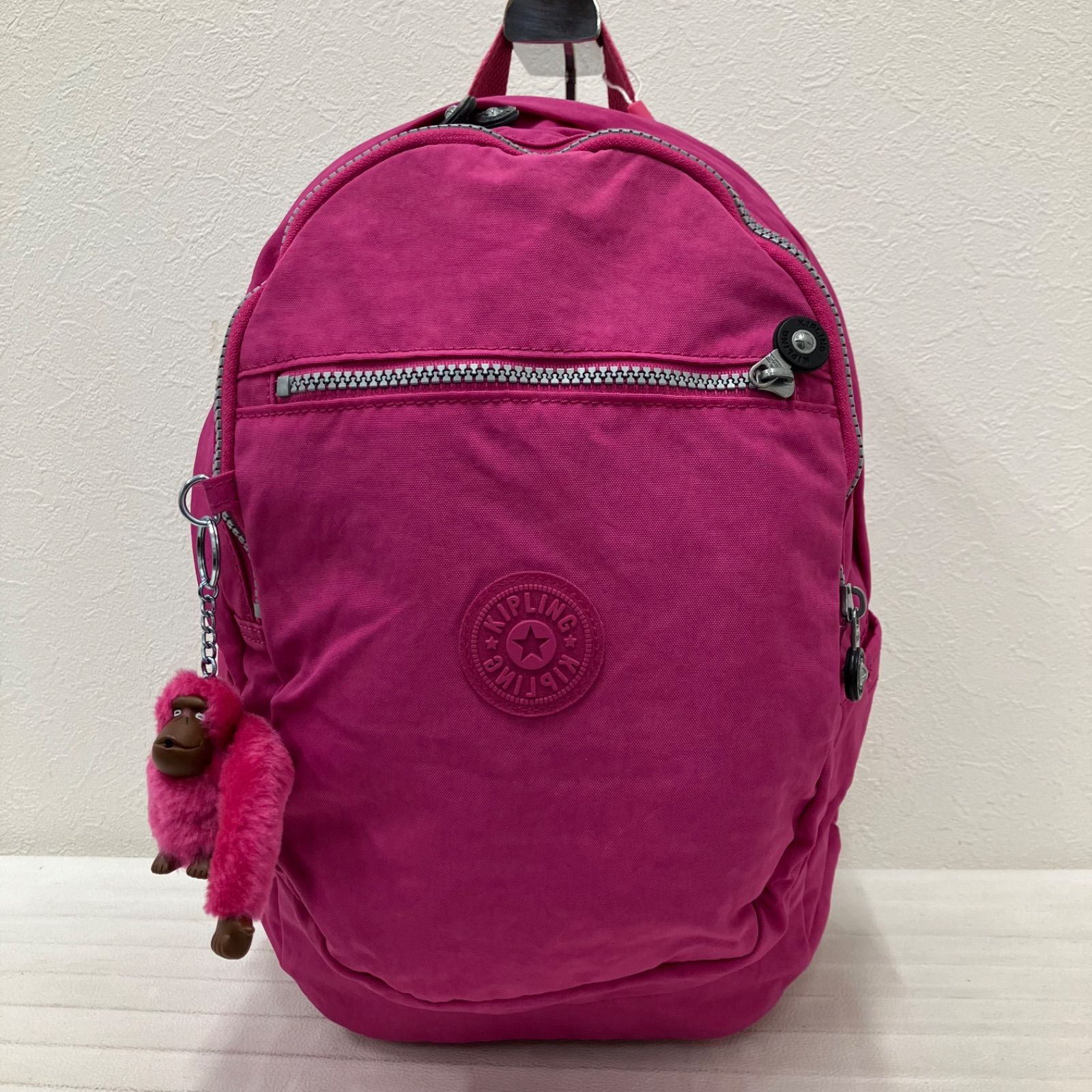 7709 Kipling キプリング リュック バックパック ピンク系 ナイロン 