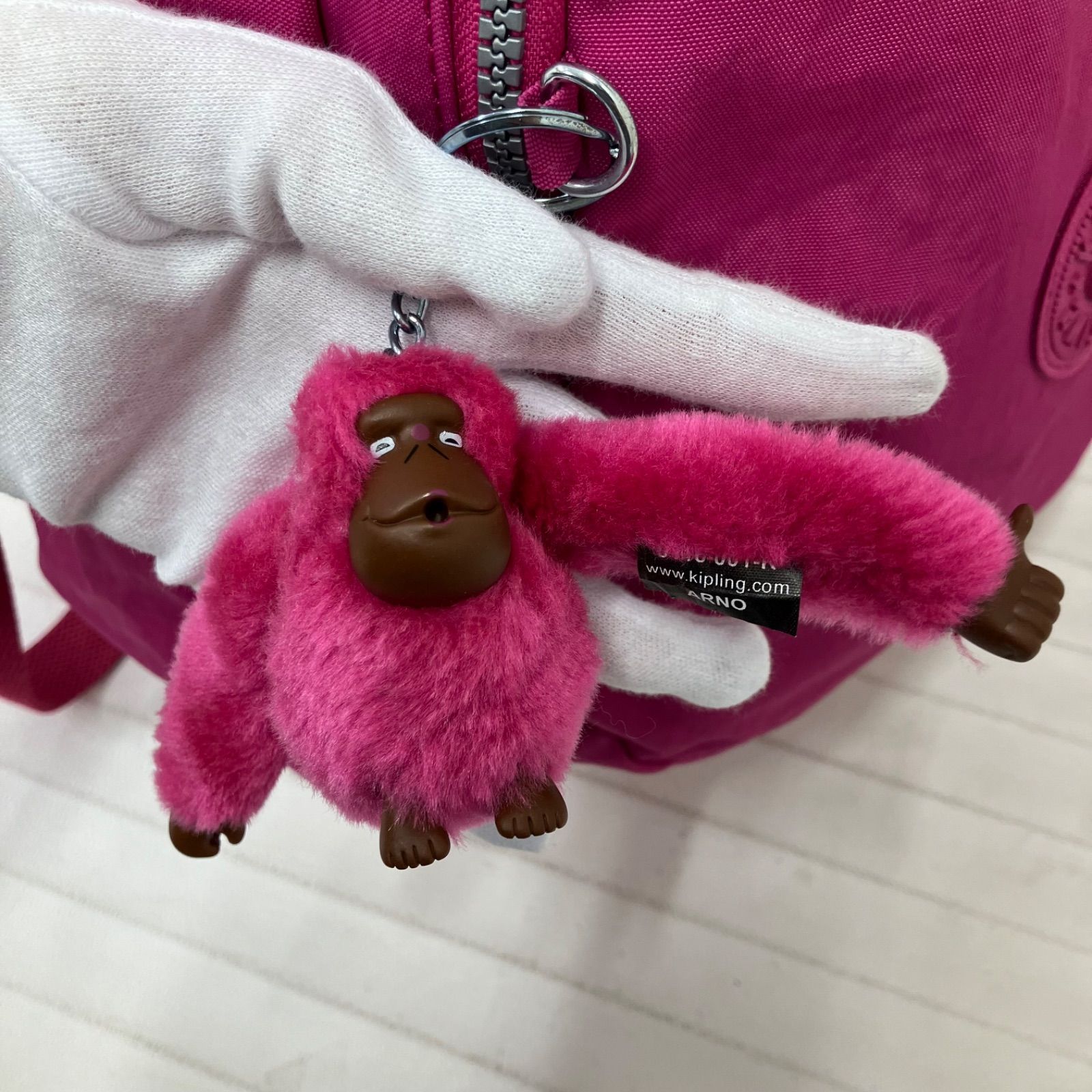 7709 Kipling キプリング リュック バックパック ピンク系 ナイロン 
