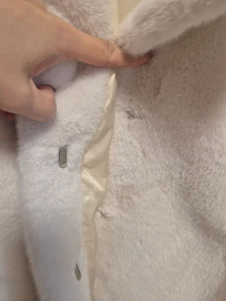 SOLEIL ファー付きケープ アイボリー M S SOLEZIA アイボリー ファー ジャケット 節約 (新品 55) 楽天市場