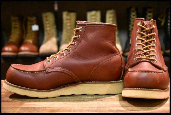 【美品】RED WING 8875 復刻犬タグ 10E 28cm オロラセット ⭐️美品⭐️表犬タグ レッドウィング 8875（オロラセット）US7E/25cm