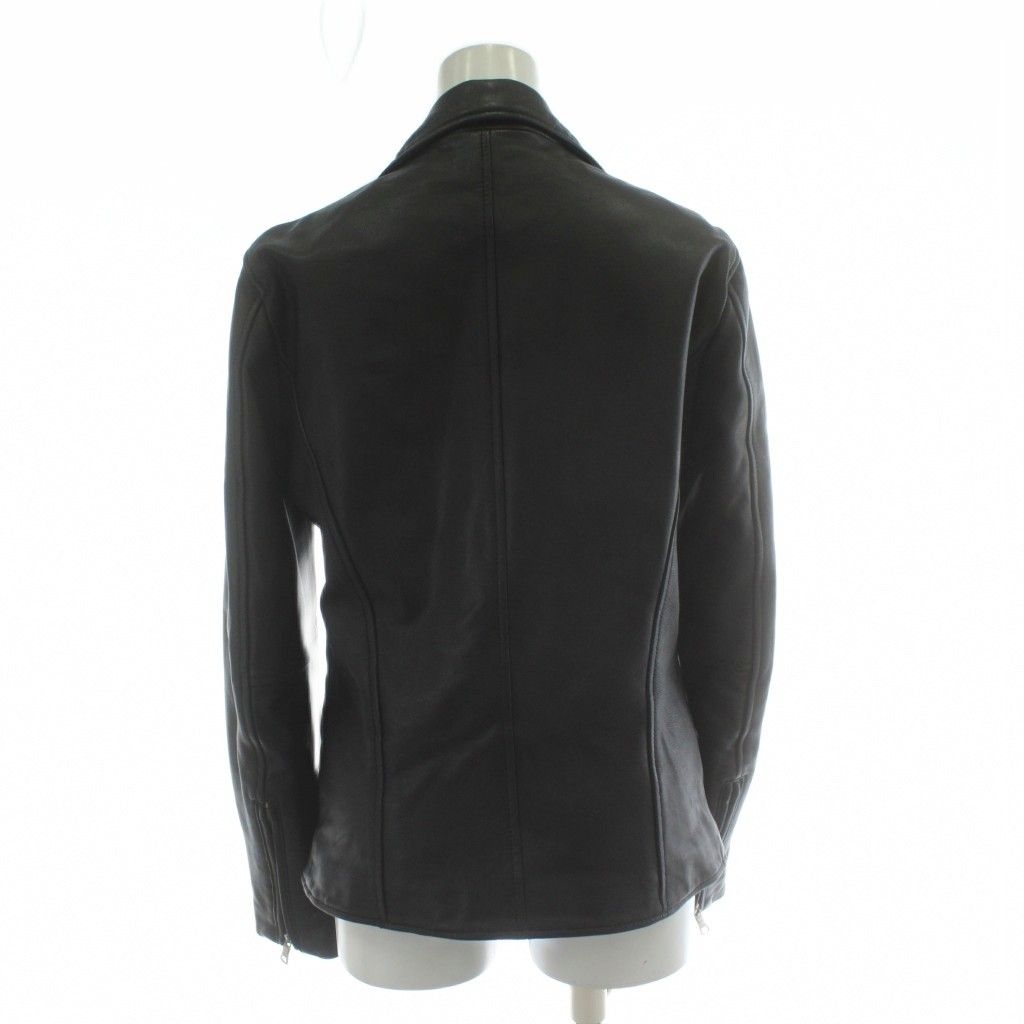 フリークスストア FREAKS STORE ゴートレザー ダブル ライダース ジャケット S 黒 ブラック 本革 171-1504 PP GY 01