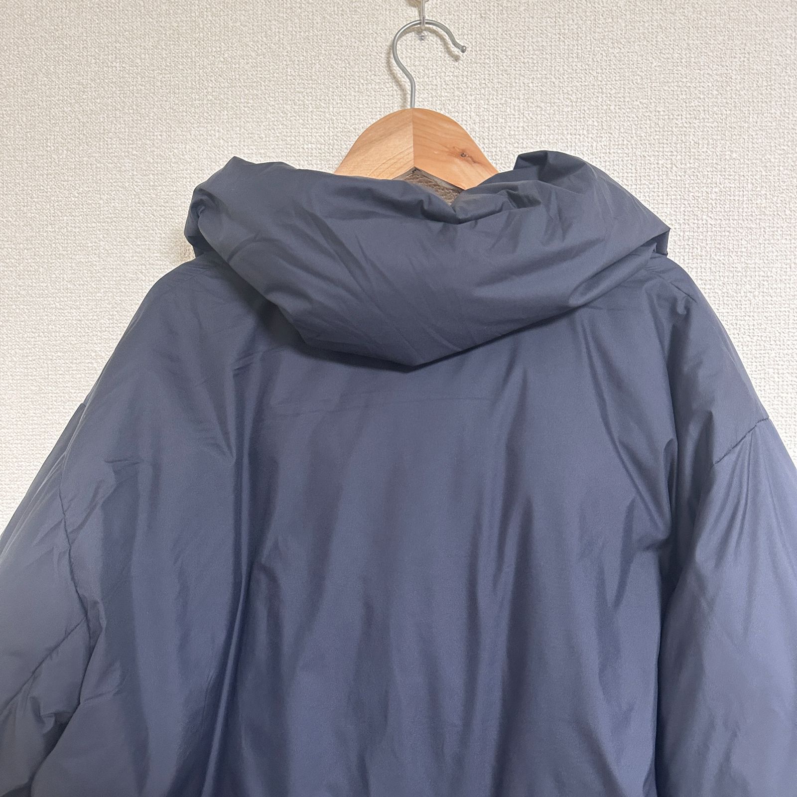 訳あり Ray BEAMS 21AW ダウンワイドスリーブブルゾン 襟付き ダウン 