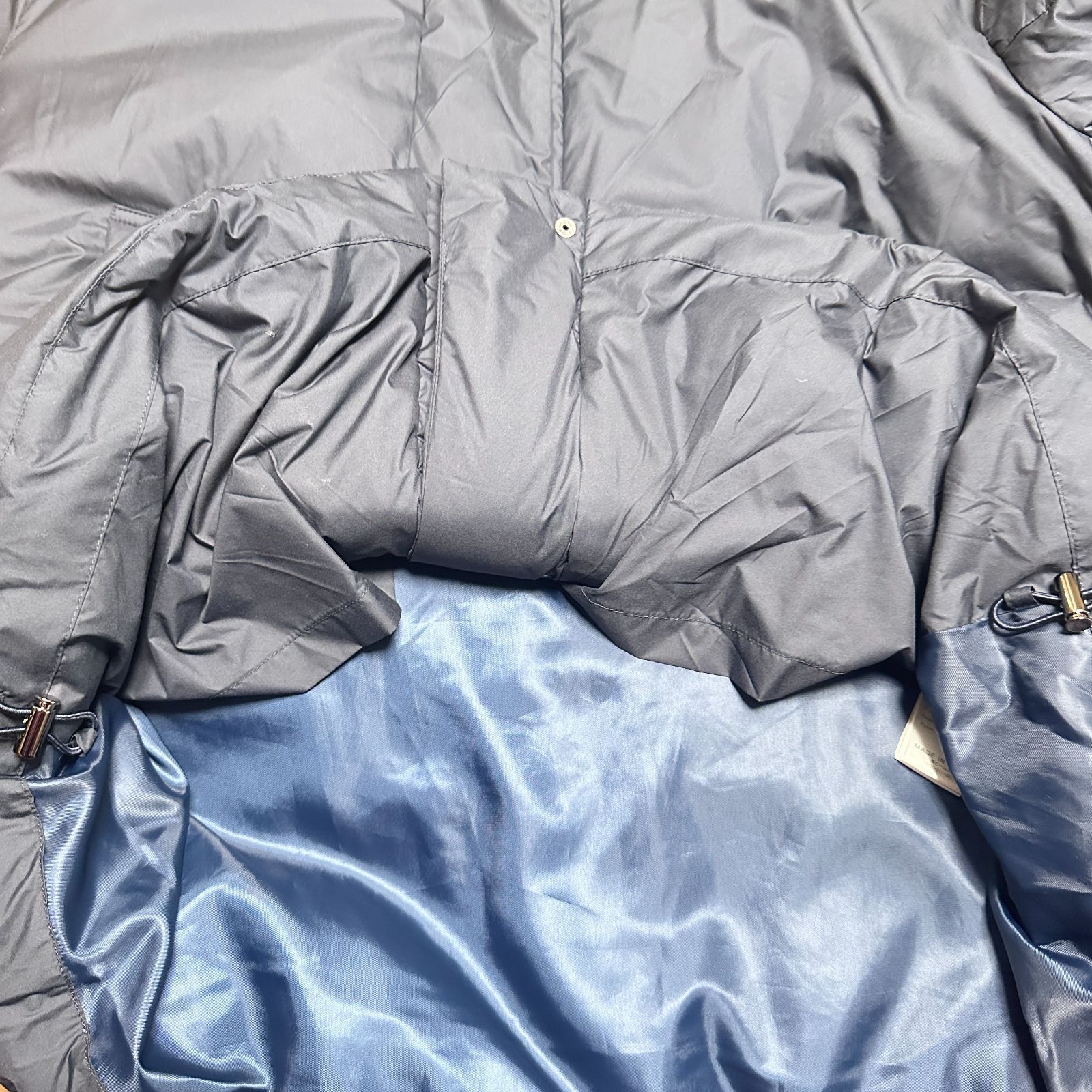 訳あり Ray BEAMS 21AW ダウンワイドスリーブブルゾン 襟付き ダウン 