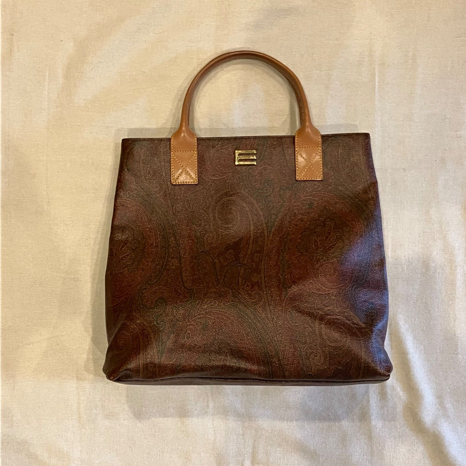 ETRO トートバッグ ジャガード織り