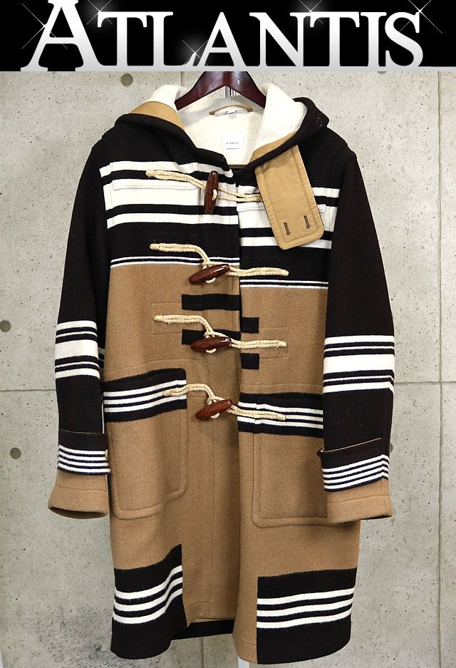 バーバリー ダッフルコート メンズ size 50 ブラウン系 101565