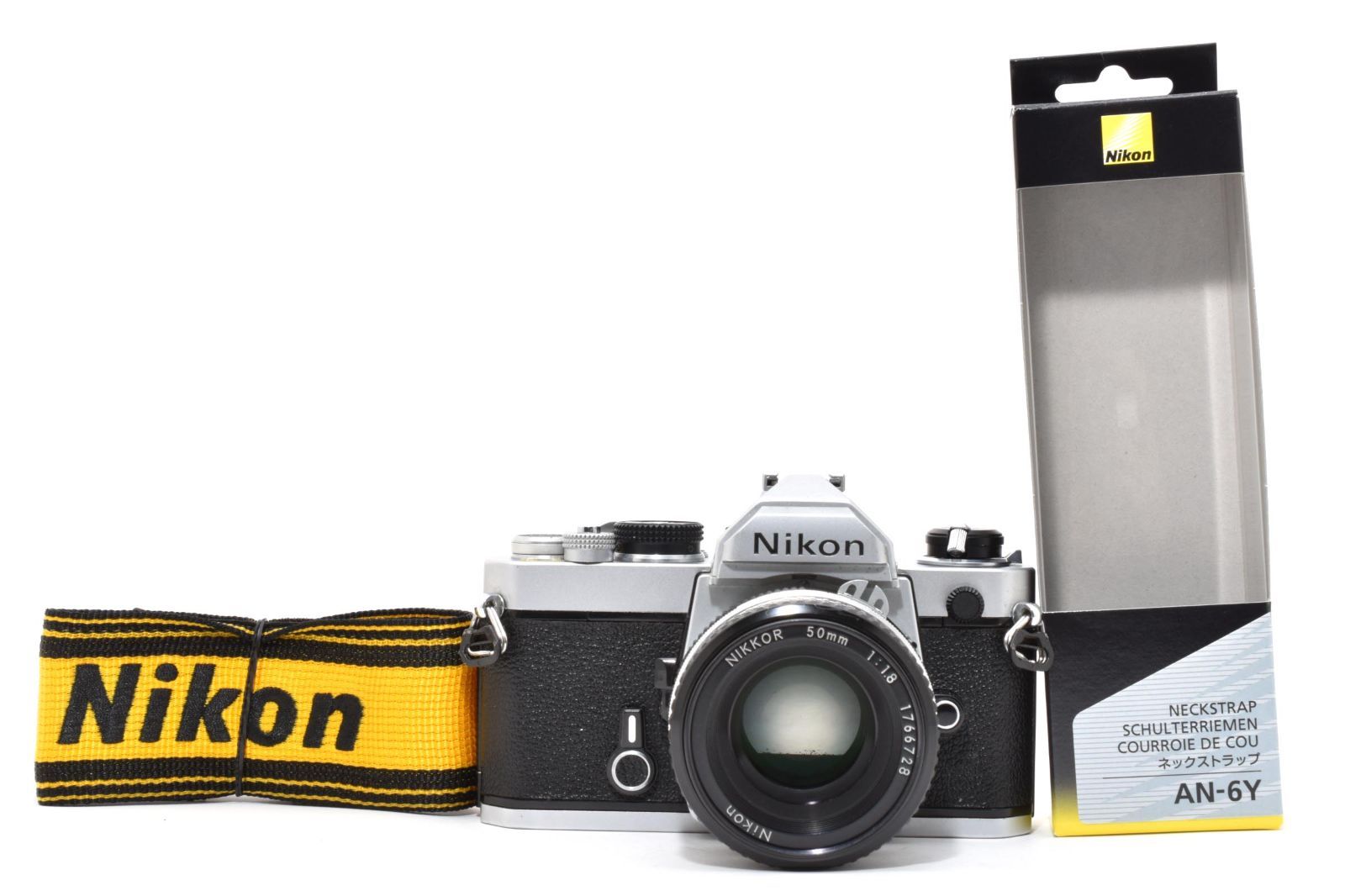 4719 ニコン Nikon FM Ai NIKKOR 50 mm f 1 8 フィルム 一眼レフ カメラ