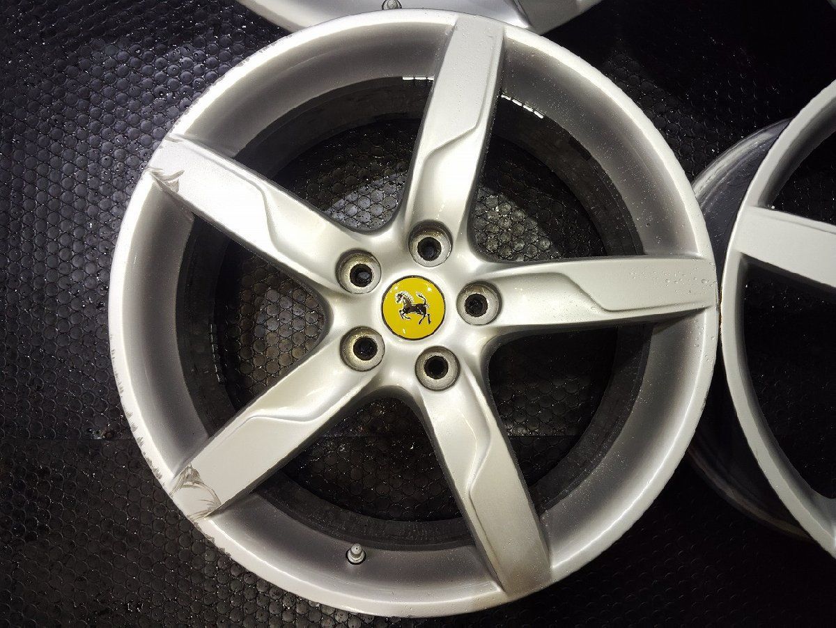 フェラーリ カリフォルニア ホイール 19インチ 4本 10 J 3 52 5 44 空気圧センサー付 VHH 540