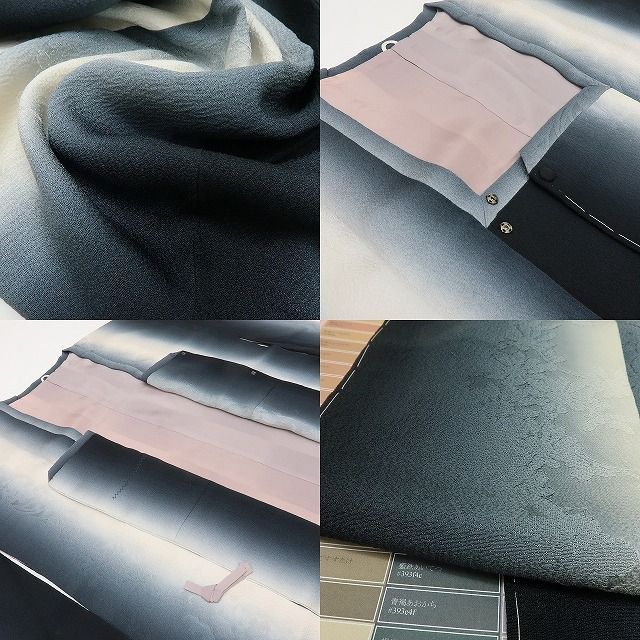 ロング丈 曖昧な美に草花の気配