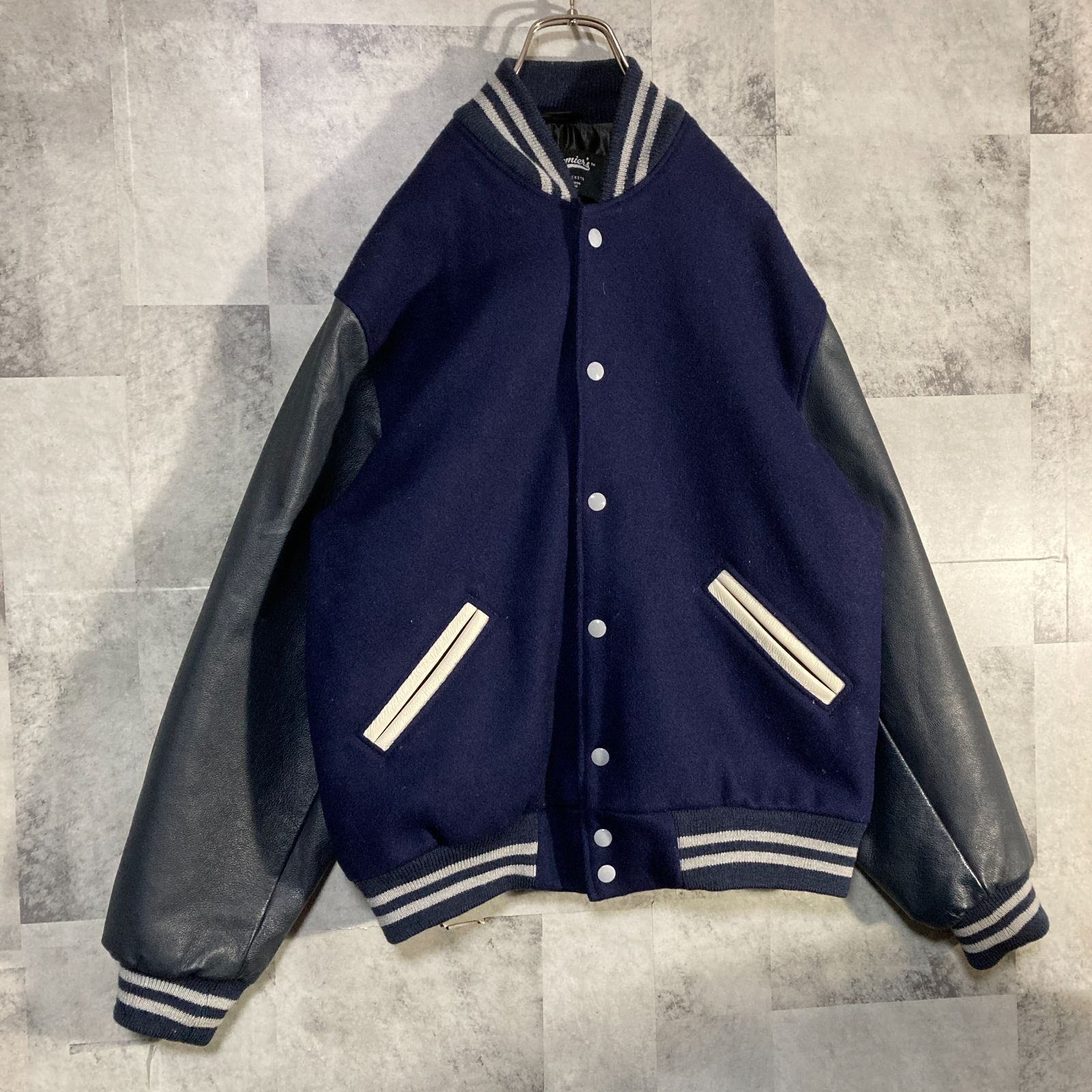 USA製 Settlemier's セトルマイヤーズ アワードジャケット 袖レザー