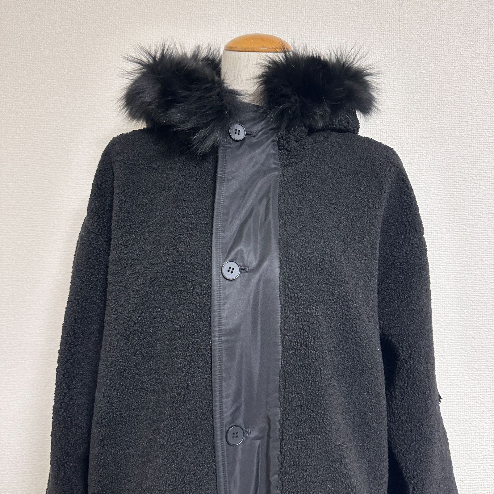 LASUD スコットクラブ ヤマダヤ ミリタリー風 ファーフーデッド