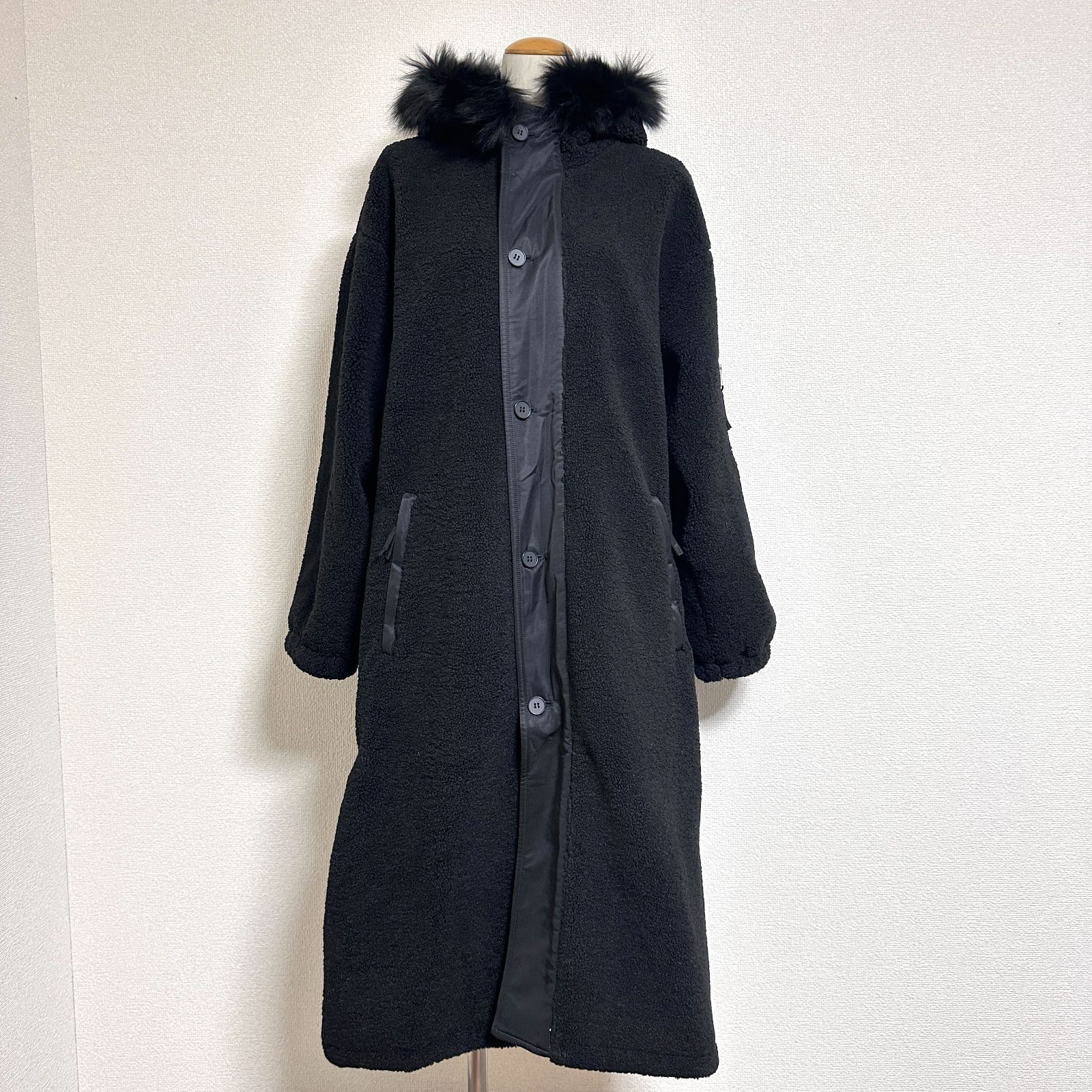 LASUD スコットクラブ ヤマダヤ ミリタリー風 ファーフーデッド