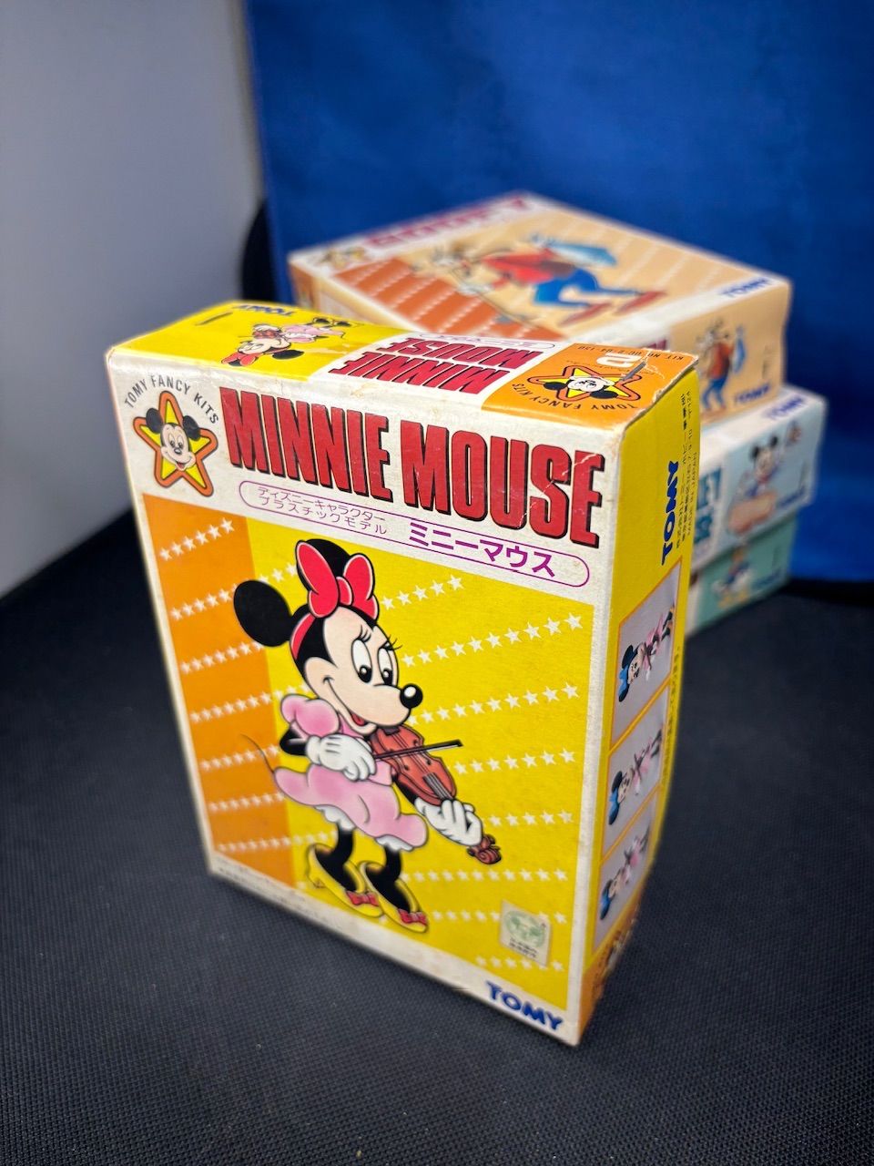 昭和レトロ　ディズニーキャラクタープラスチックモデル　グーフィー　新品 レトロ珍品！グーフィーのプラモデル トミー社 ディズニー