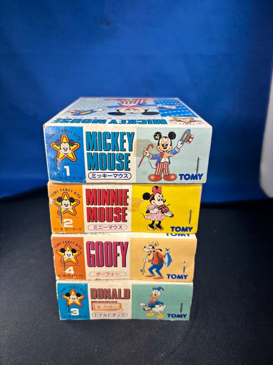 昭和レトロ　ディズニーキャラクタープラスチックモデル　グーフィー　新品 トミー ディズニーキャラクタープラスチックモデル グーフィ : 昭和