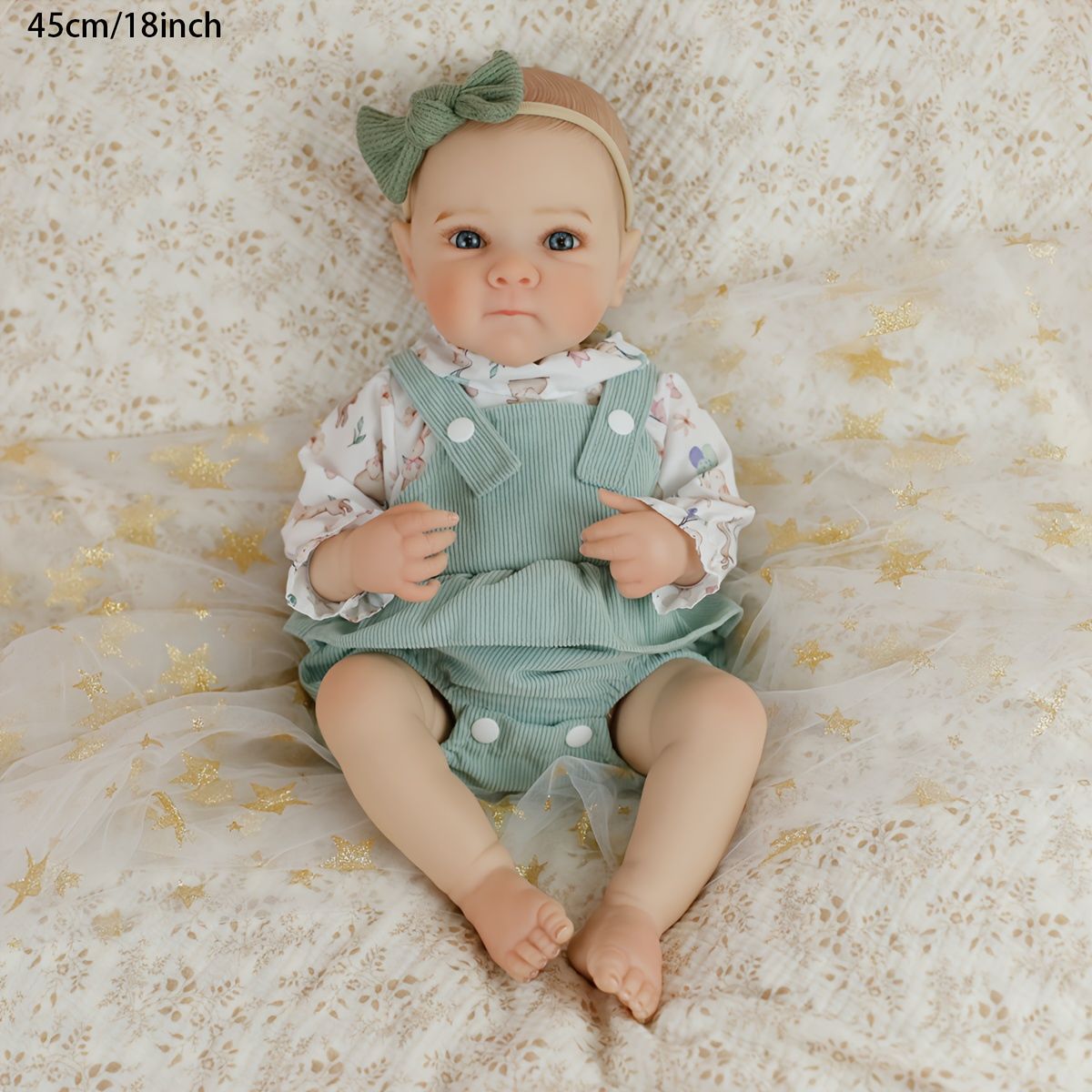 手作り＆防水】45cmフルビニール ベビードール ミックスカラードレス