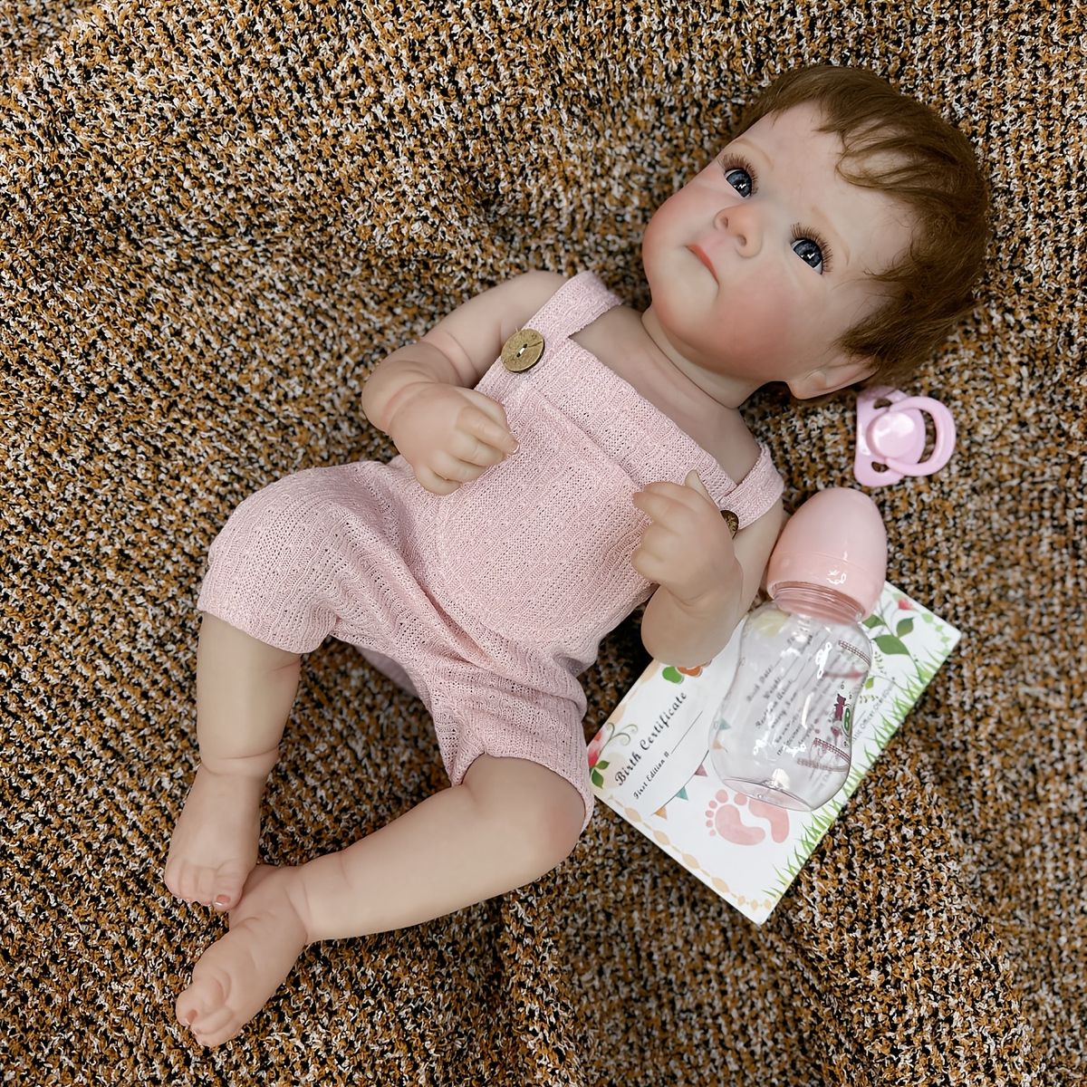 ❀リボーンドールキット•48cm リアルな可愛さ】リボーンドール 48cm フルビニール製 ハンドメイド お