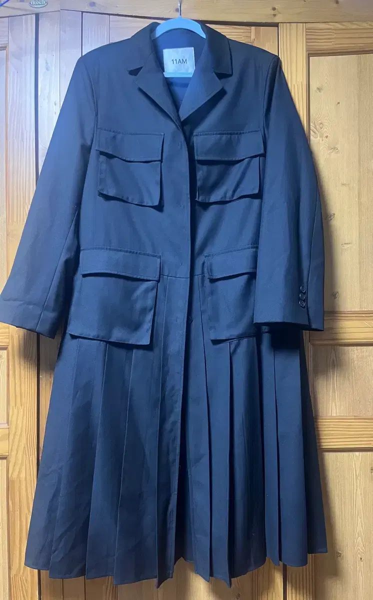 11 AM プリーツ トレンチ ONE PIECE