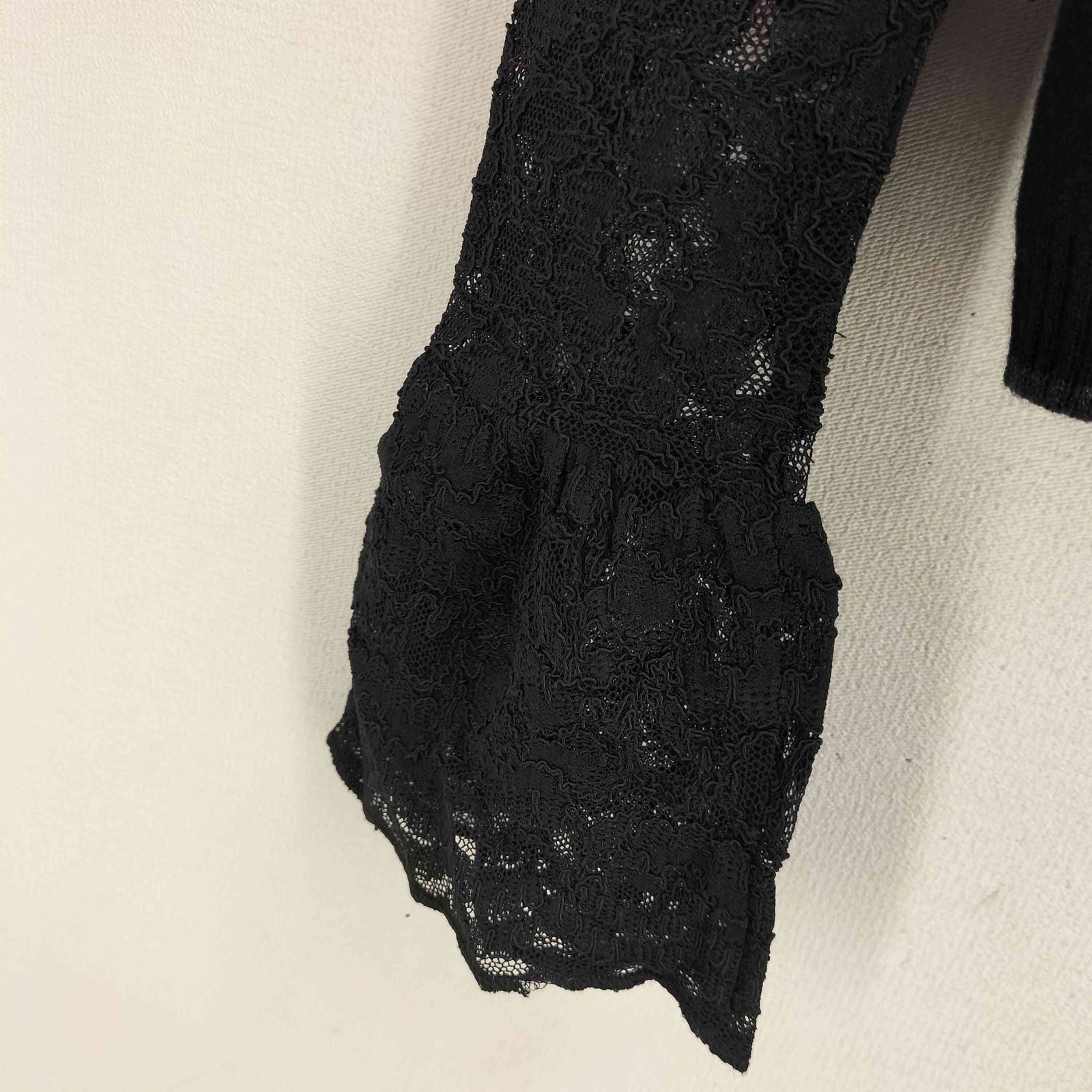 トクコプルミエヴォル TOKUKO 1er VOL 袖レース切替 刺繍装飾